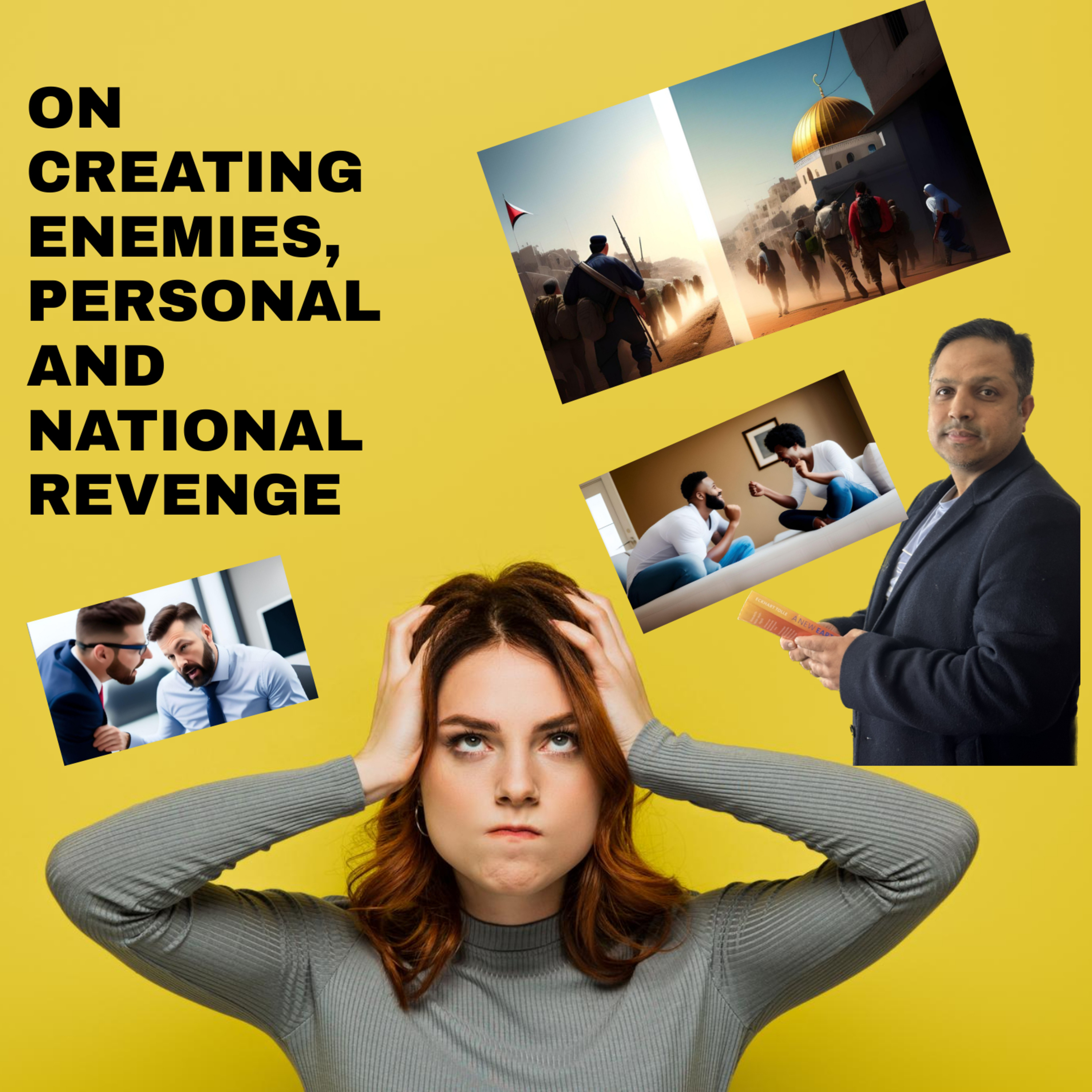 On Creating Enemies, Personal and Nation's Revenge, the Israel-Gaza war, Husband-Wife issues, Employee-Boss conflicts  episode artwork