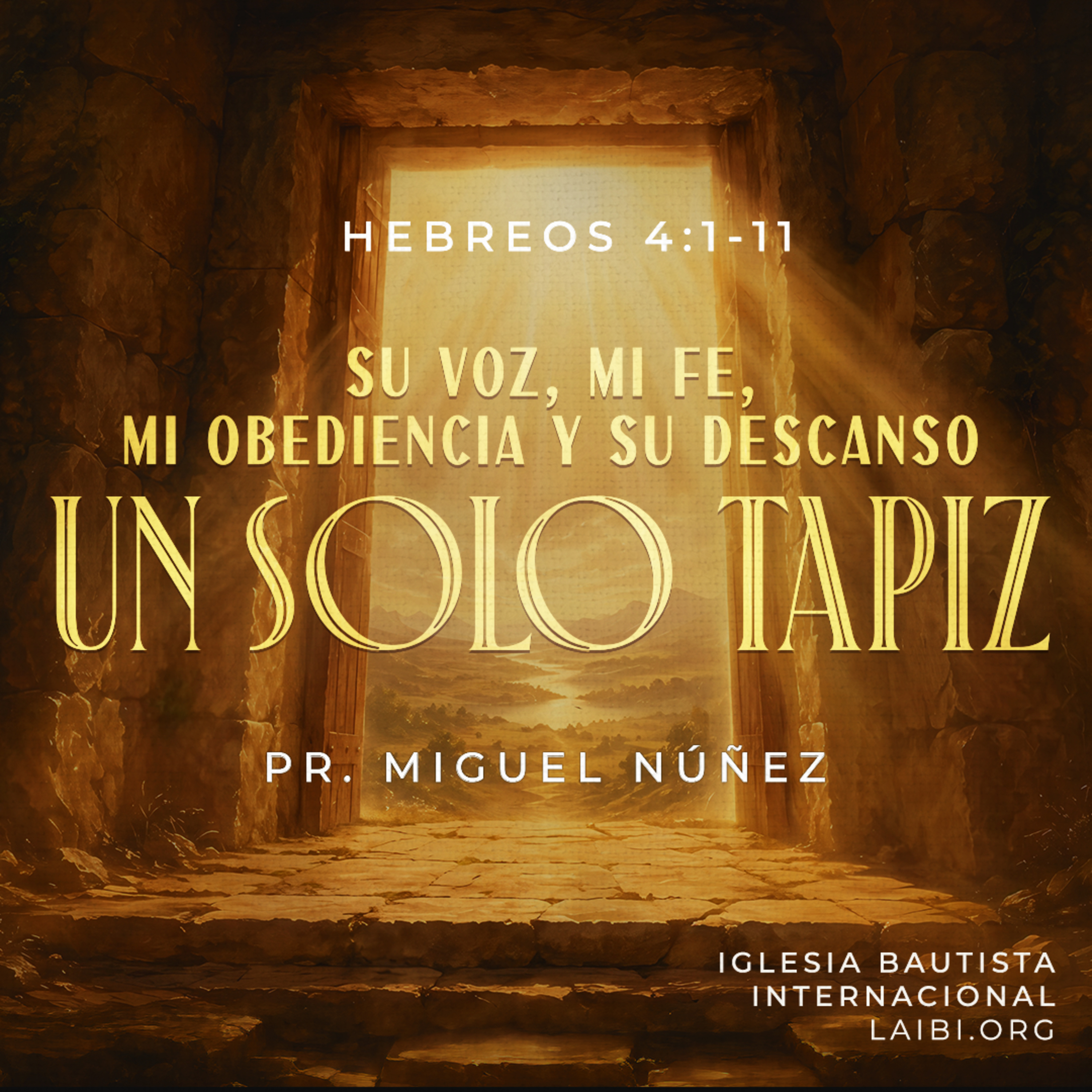 Su voz, mi fe, mi obediencia y Su descaso: Un solo tapiz episode artwork