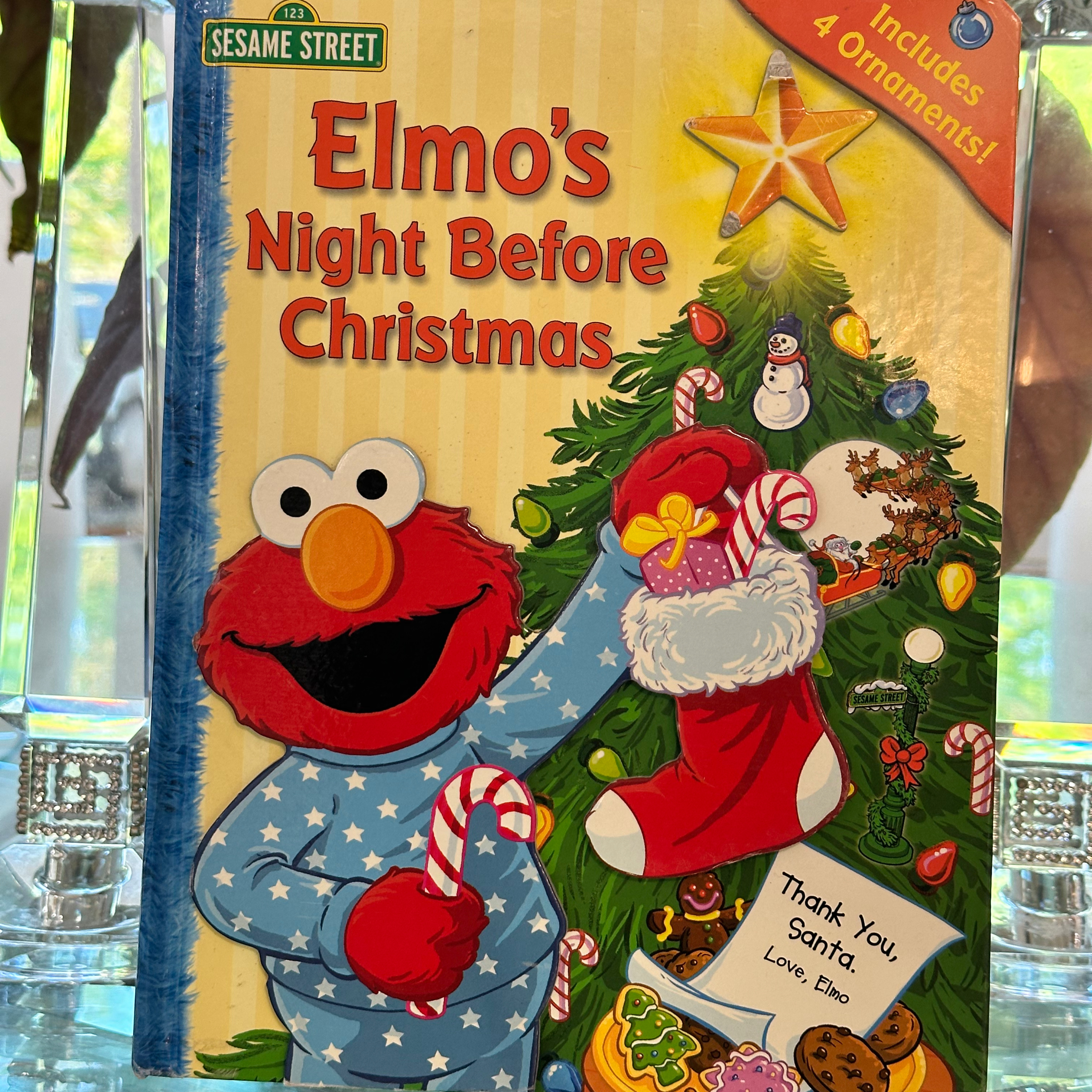 Elmo's Night Before Christmas by Kara McMahon illustrated by Ernie Kwiat