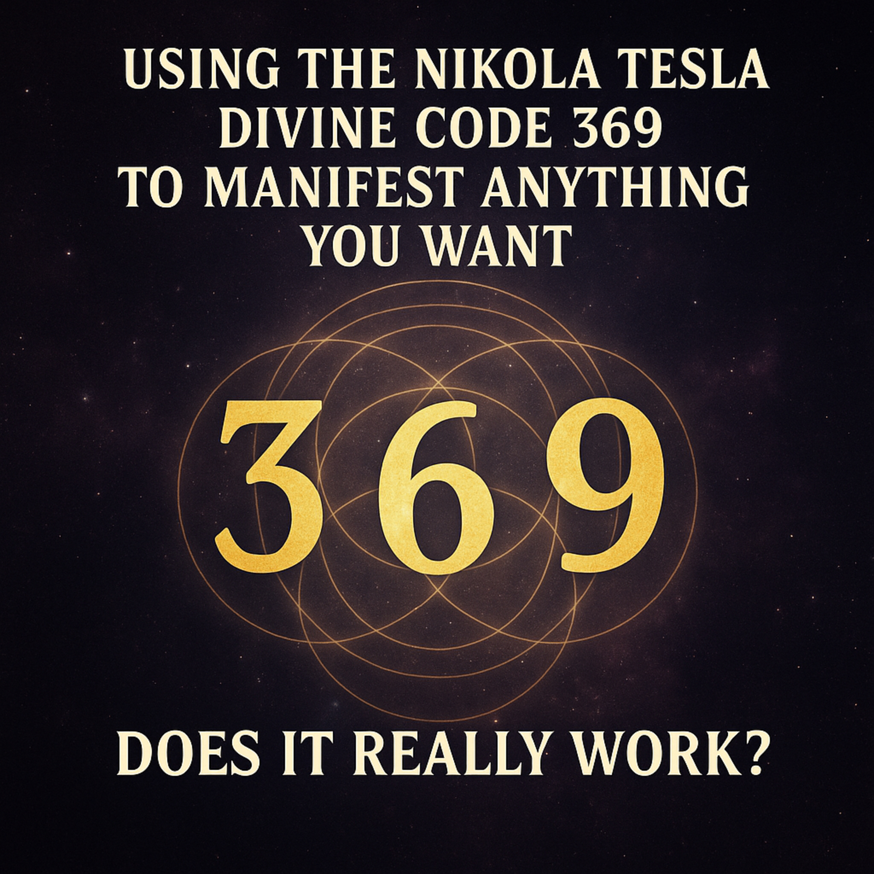 Unlocking the Divine Frequency: Does the 369 Manifestation Method Really Work? episode artwork