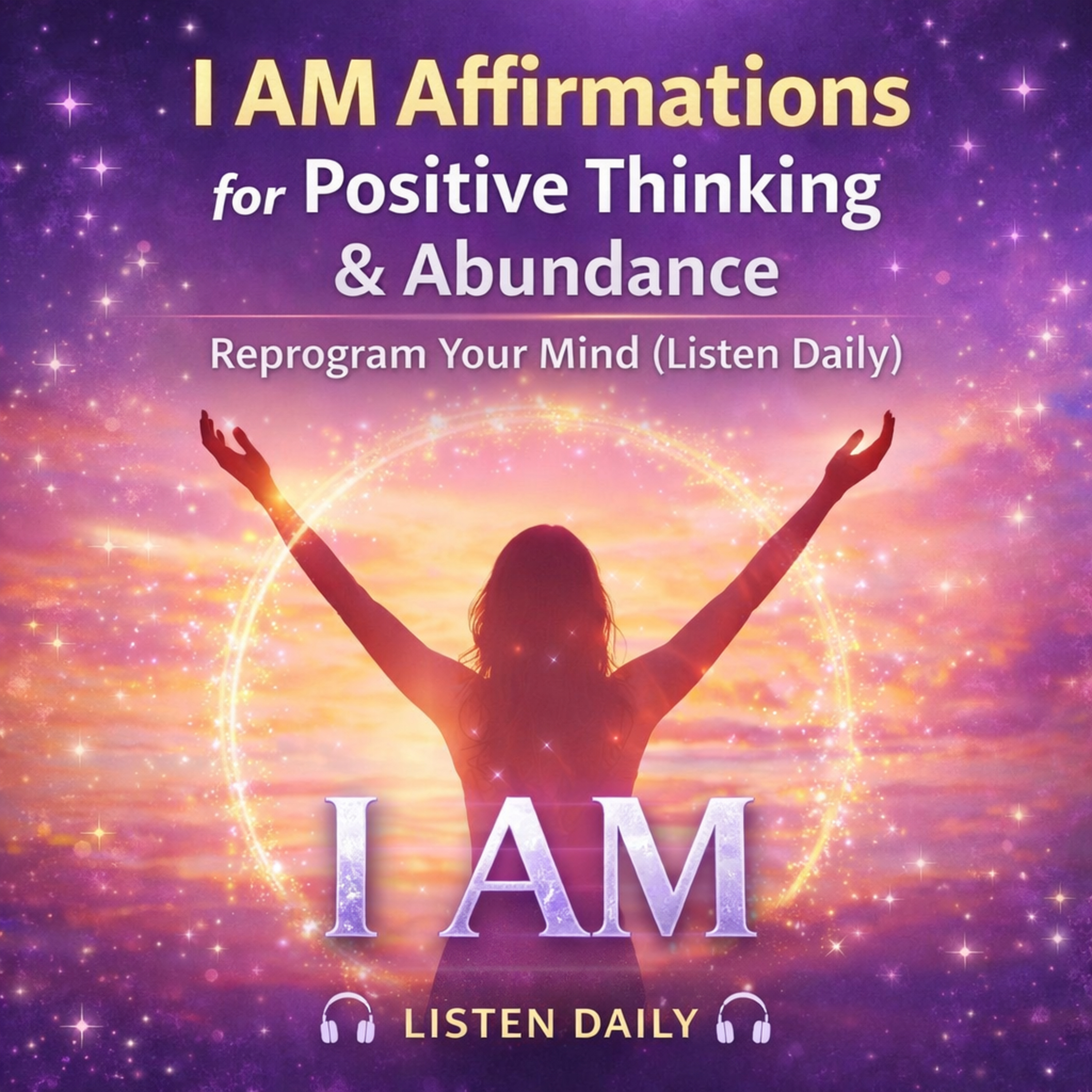 I AM Affirmations for Positive Thinking & Abundance episode artwork