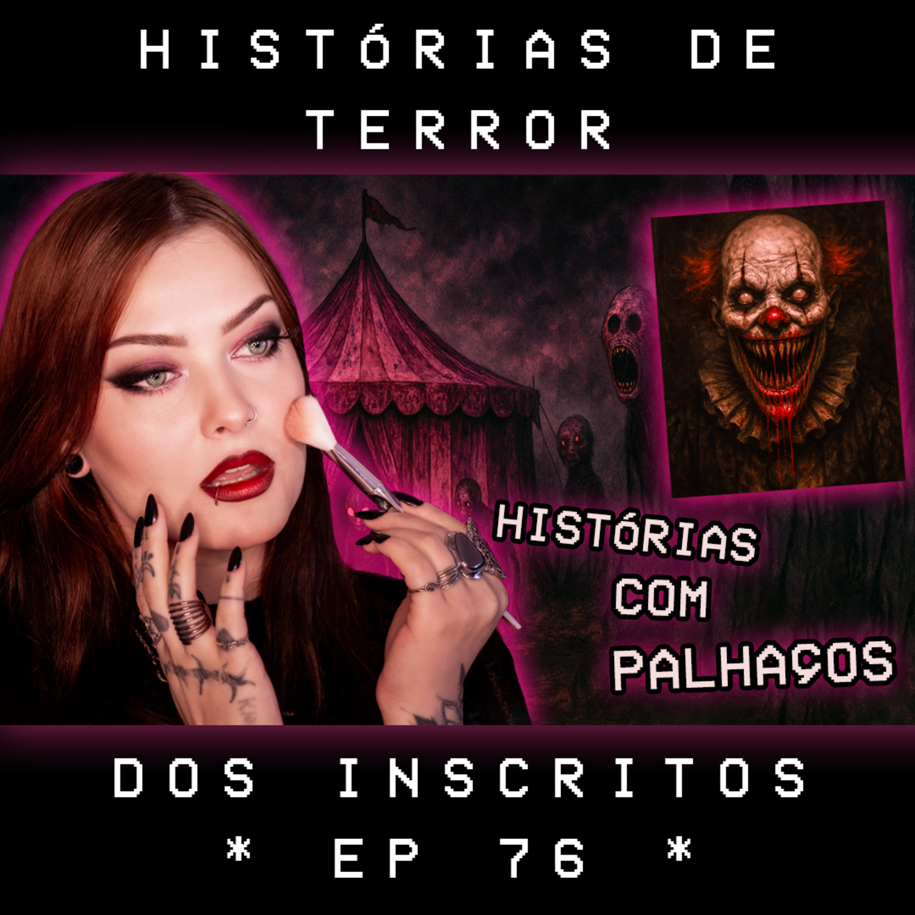 Terror e Make - Ep. 76 | Lendo histórias de terror dos inscritos