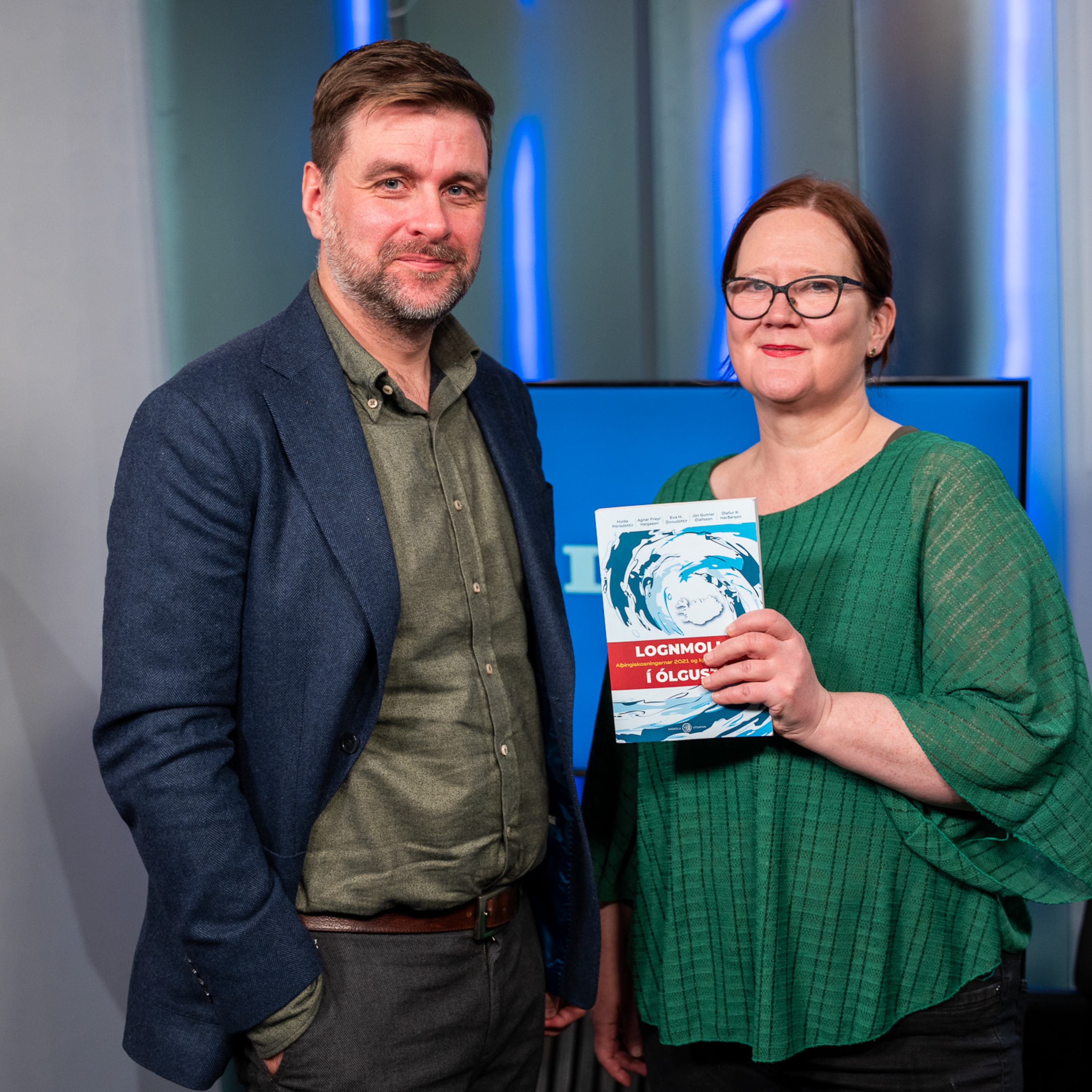 Kosningar 2024: Agnar Freyr Helgason og Eva H. Önnudóttir