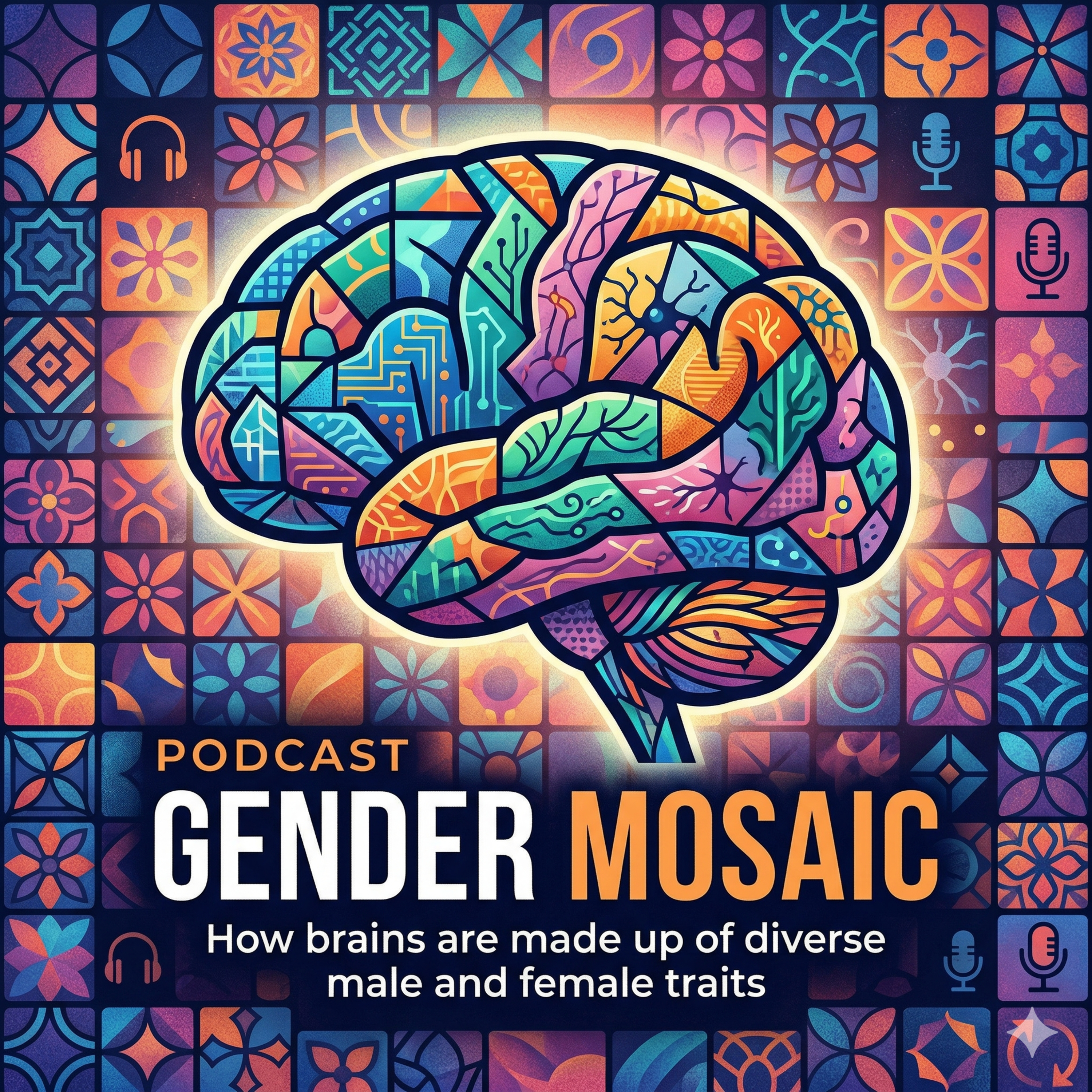 57. You Are Not a Binary: The Neurobiology of God’s Mosaic episode artwork