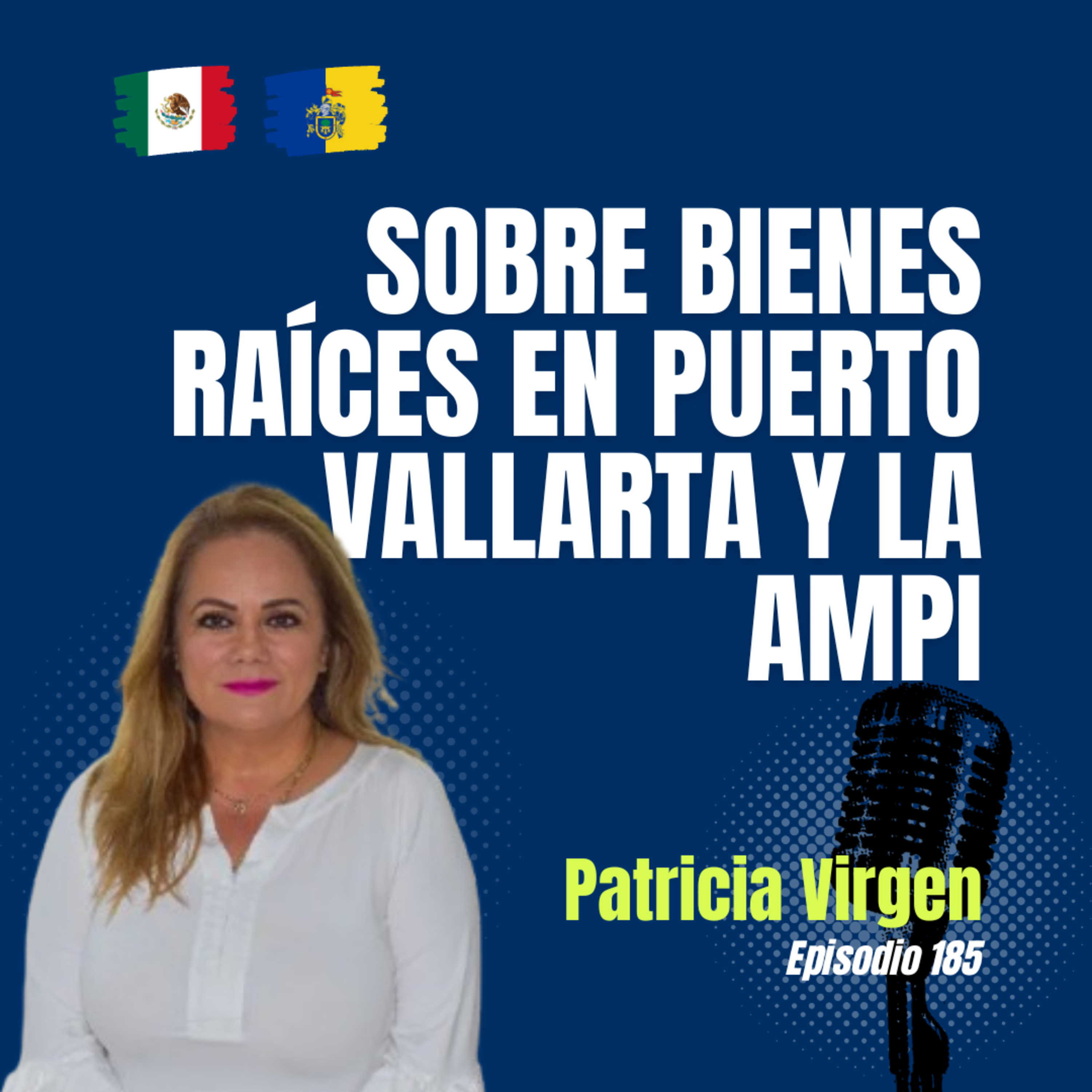 #185 Comprar Propiedad en Puerto Vallarta | Patricia Virgen sobre el Mercado, Desarrollos y La AMPI episode artwork