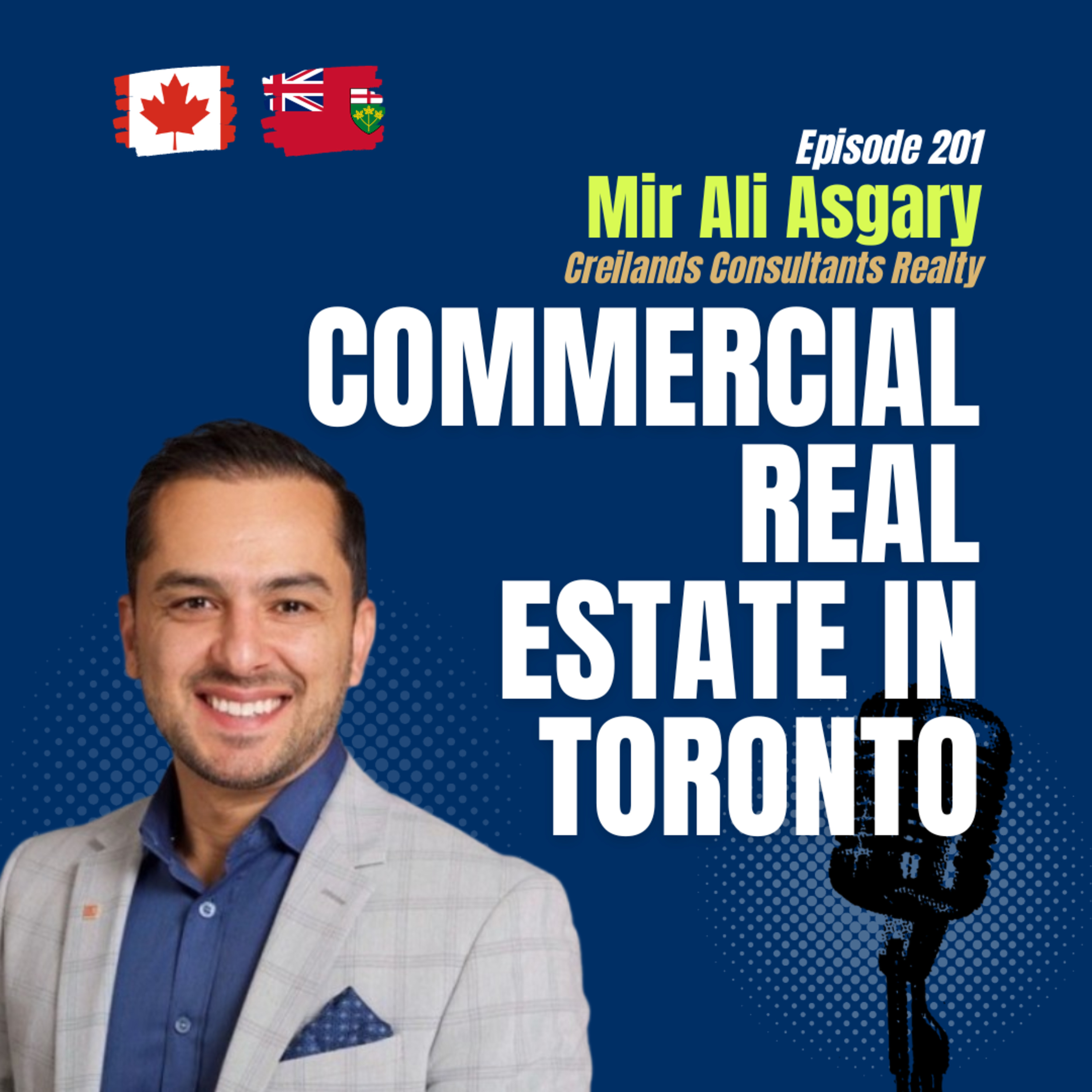 #201 Mir Ali’s Real Estate Journey: From Cushman & Wakefield to Crypto & Future Brokerage Trends episode artwork