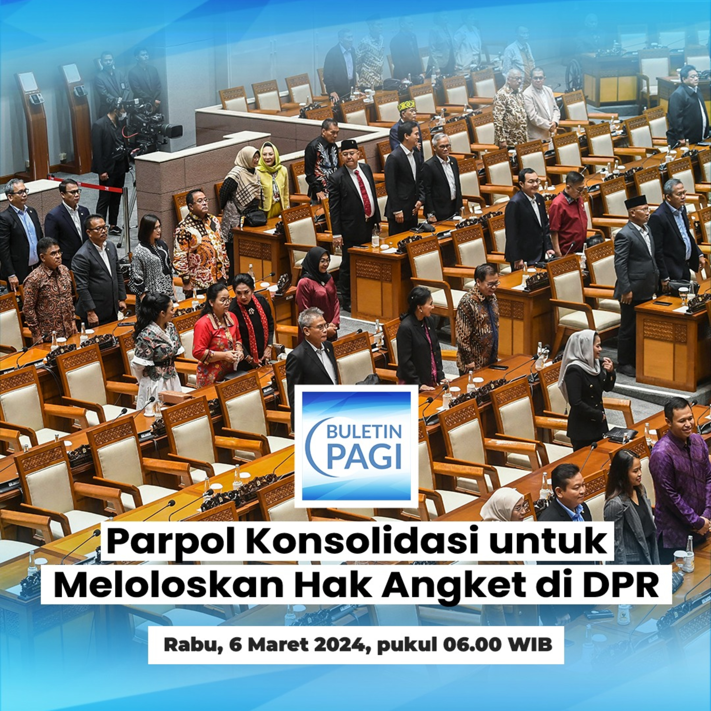 Parpol Konsolidasi untuk Meloloskan Hak Angket di DPR episode artwork