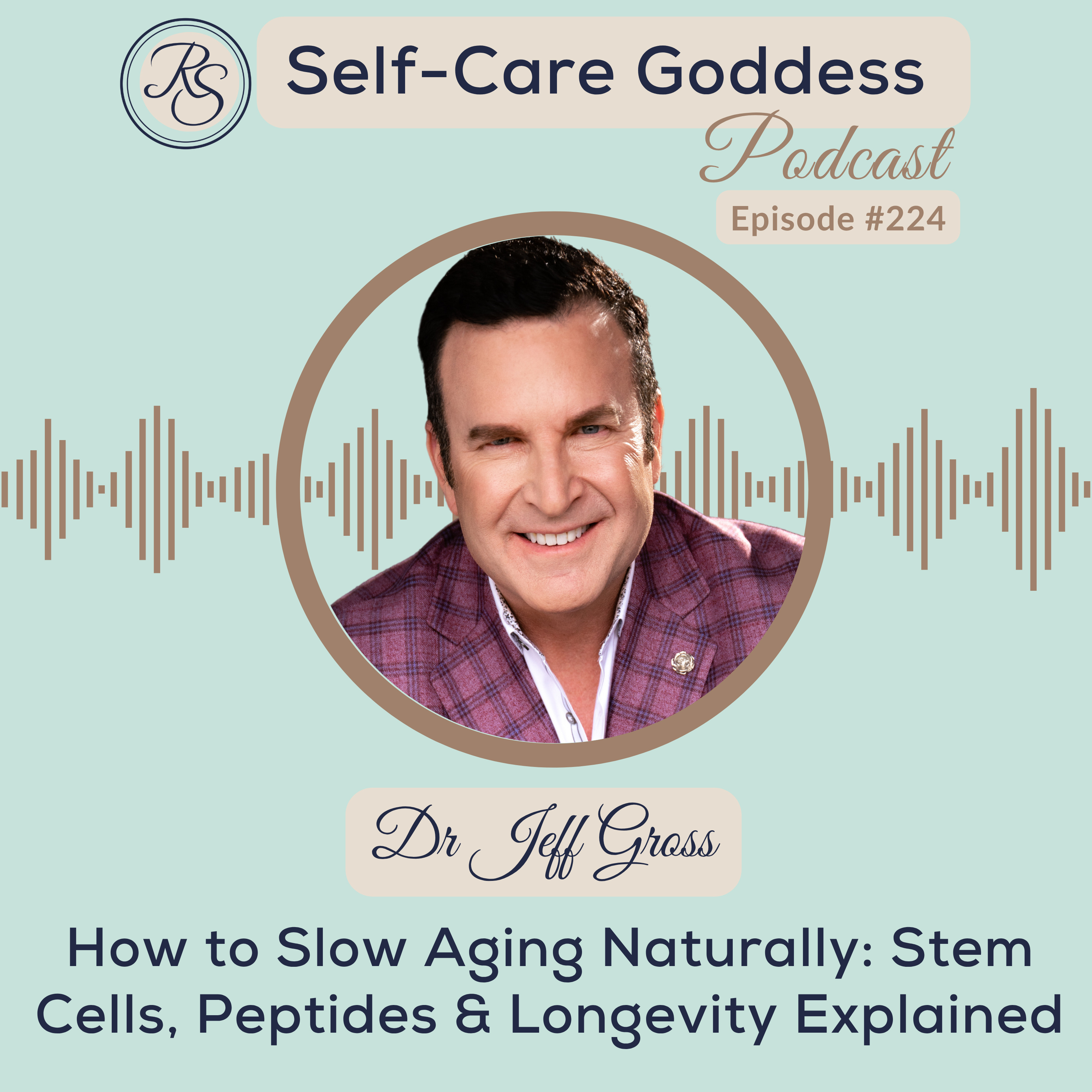 How to Slow Aging Naturally: Stem Cells, Peptides & Longevity Explained #224 episode artwork