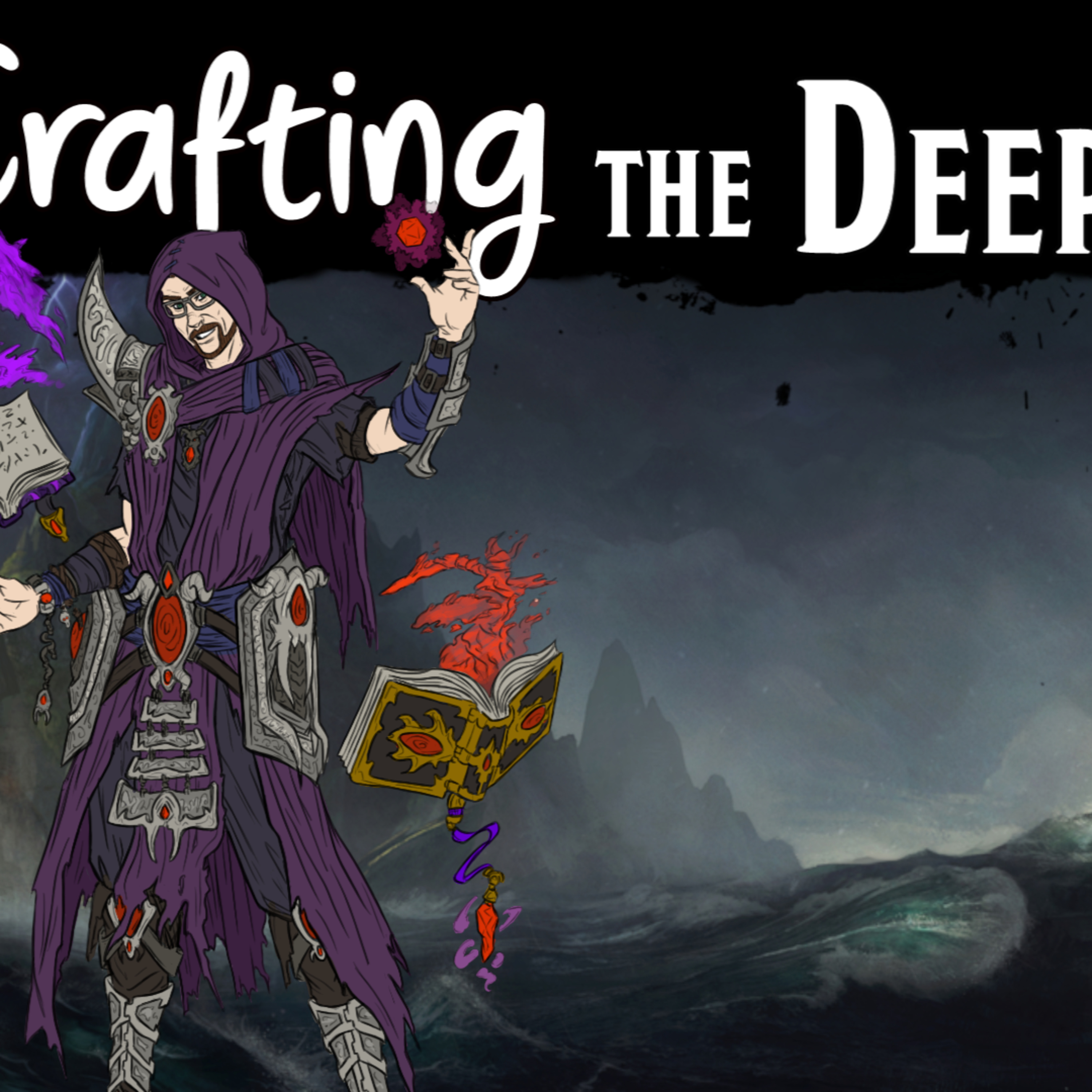 Crafting the Deep: Purple Rocks 11/18/24 episode artwork