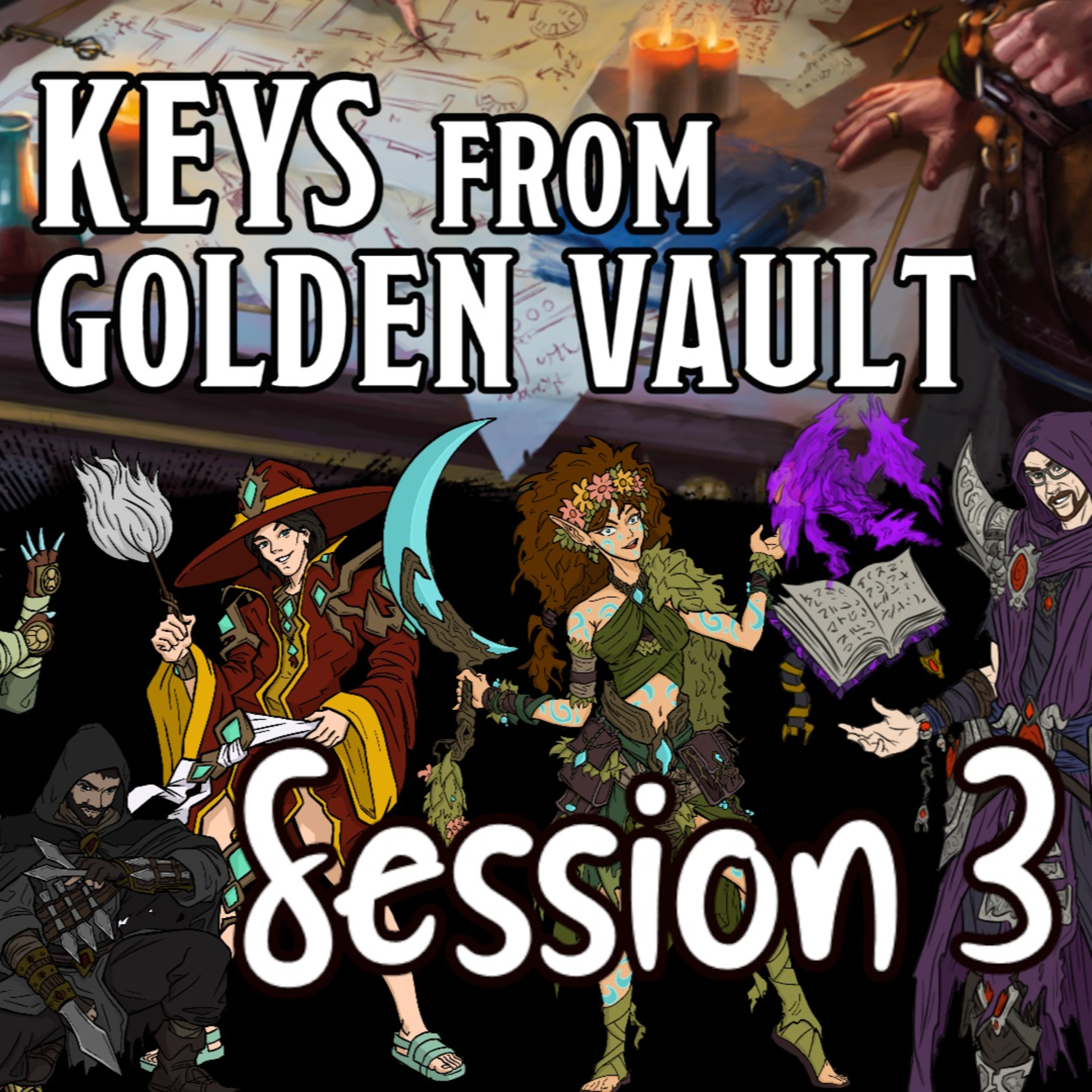 Keys from the Golden Vault Session 3 - The Murkmire Malevolence p3 episode artwork