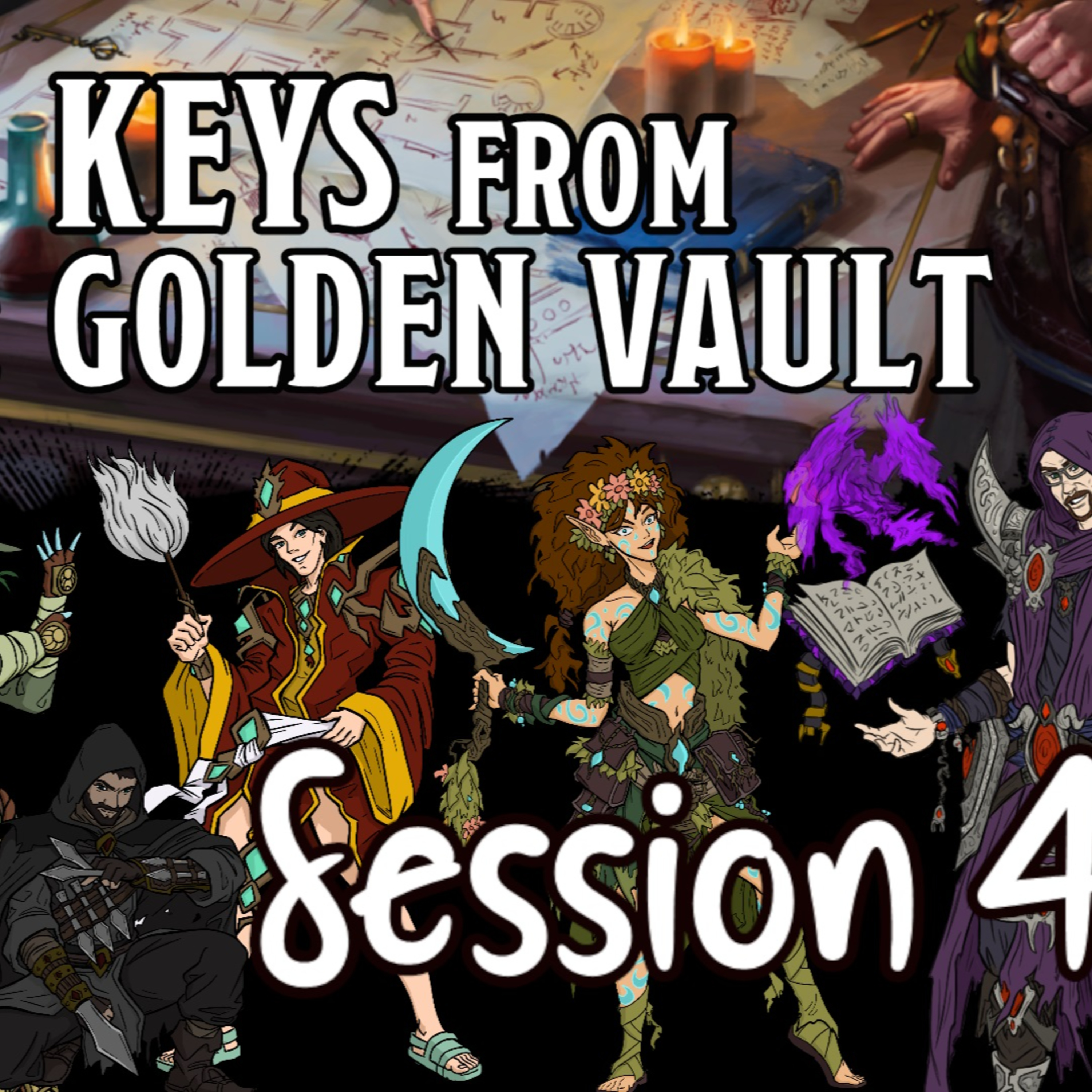 Keys from the Golden Vault Session 4 - The Murkmire Malevolence p4 episode artwork