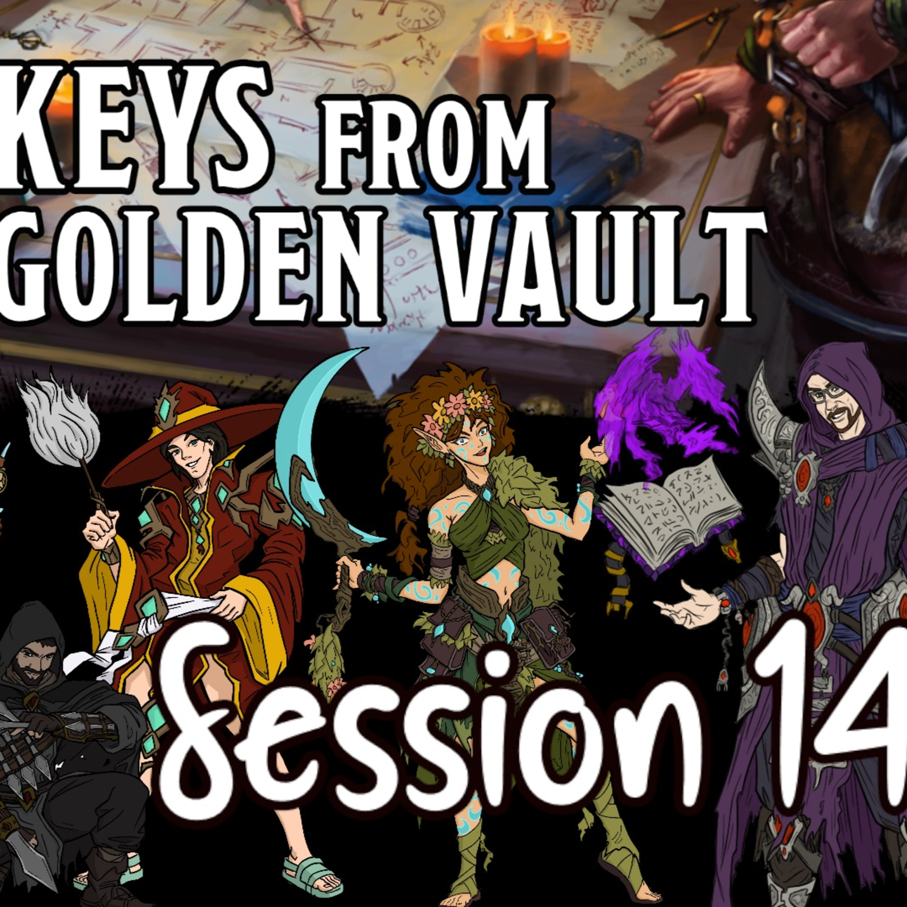 Keys from the Golden Vault Session 14 - Skeemo Weirdbottle episode artwork