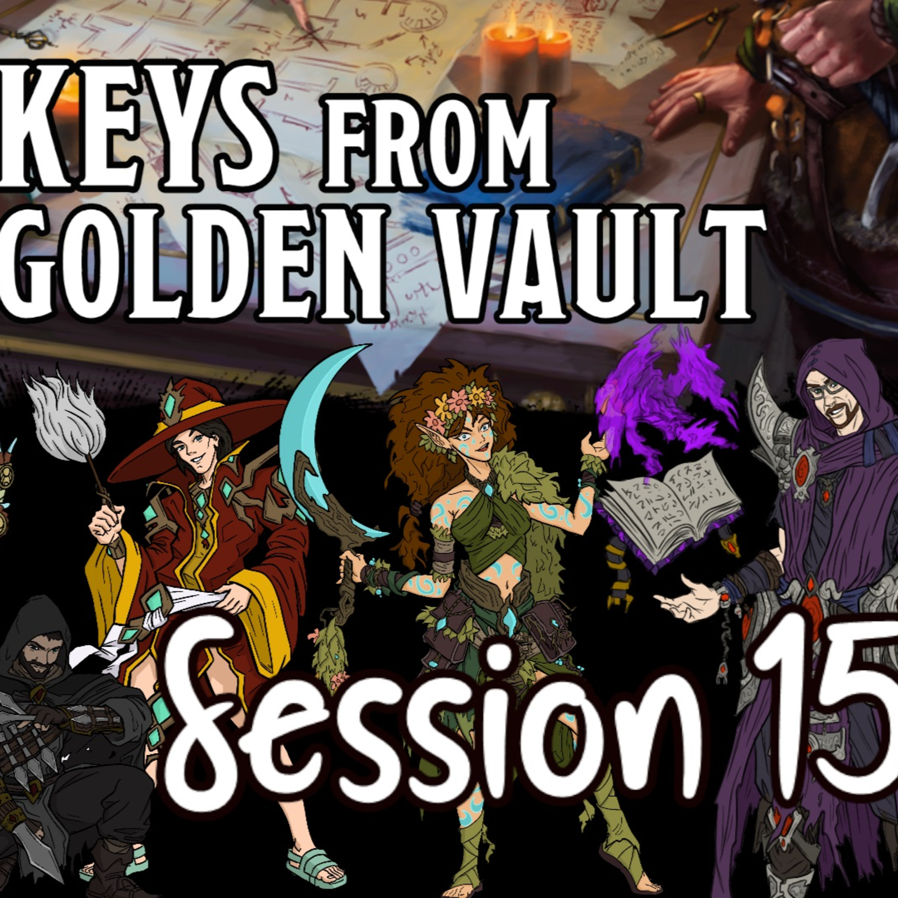 Keys from the Golden Vault Session 15 - Skeemo Weirdbottle p2 episode artwork