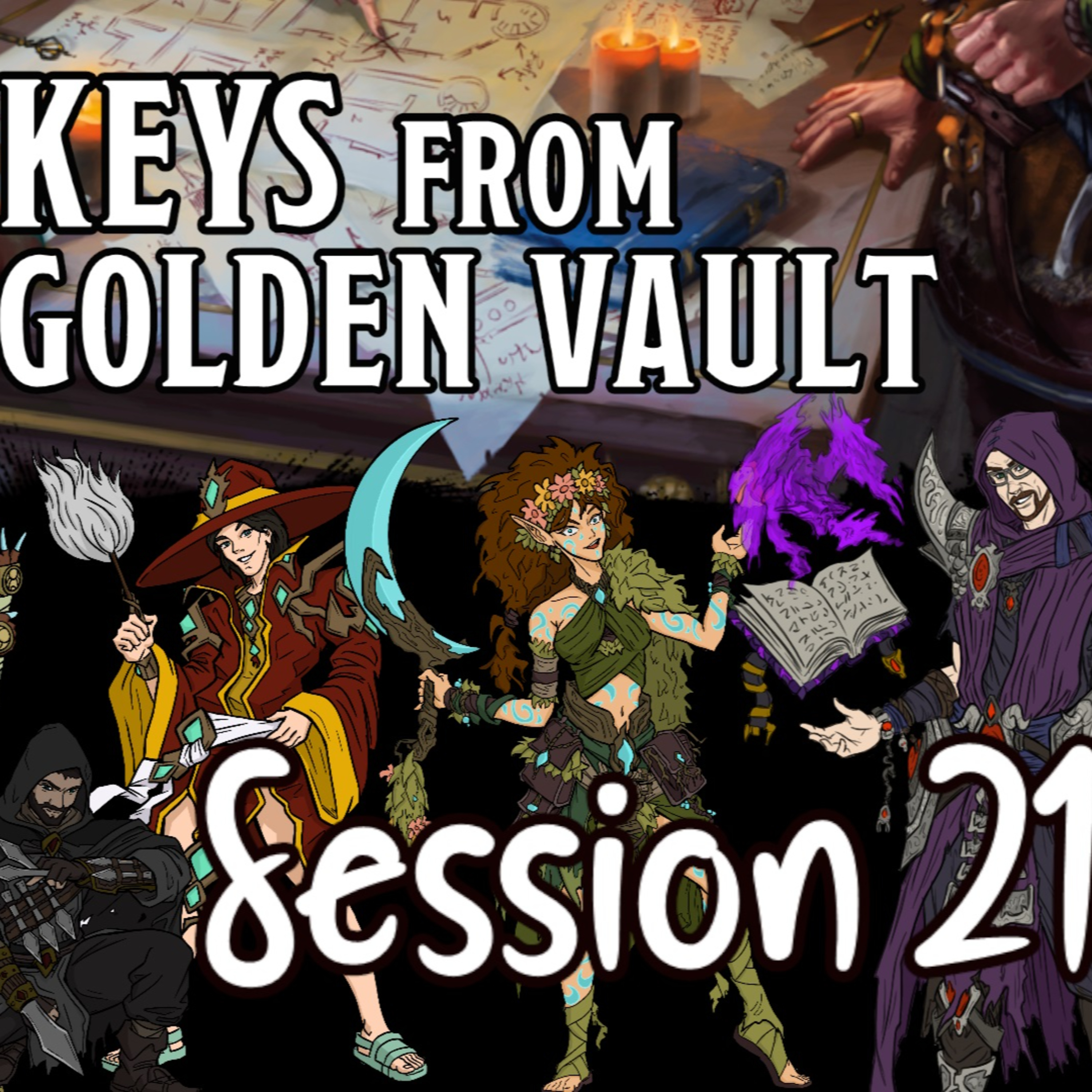 Keys from the Golden Vault Session 21 - Tockworth's Clockworks p5 episode artwork