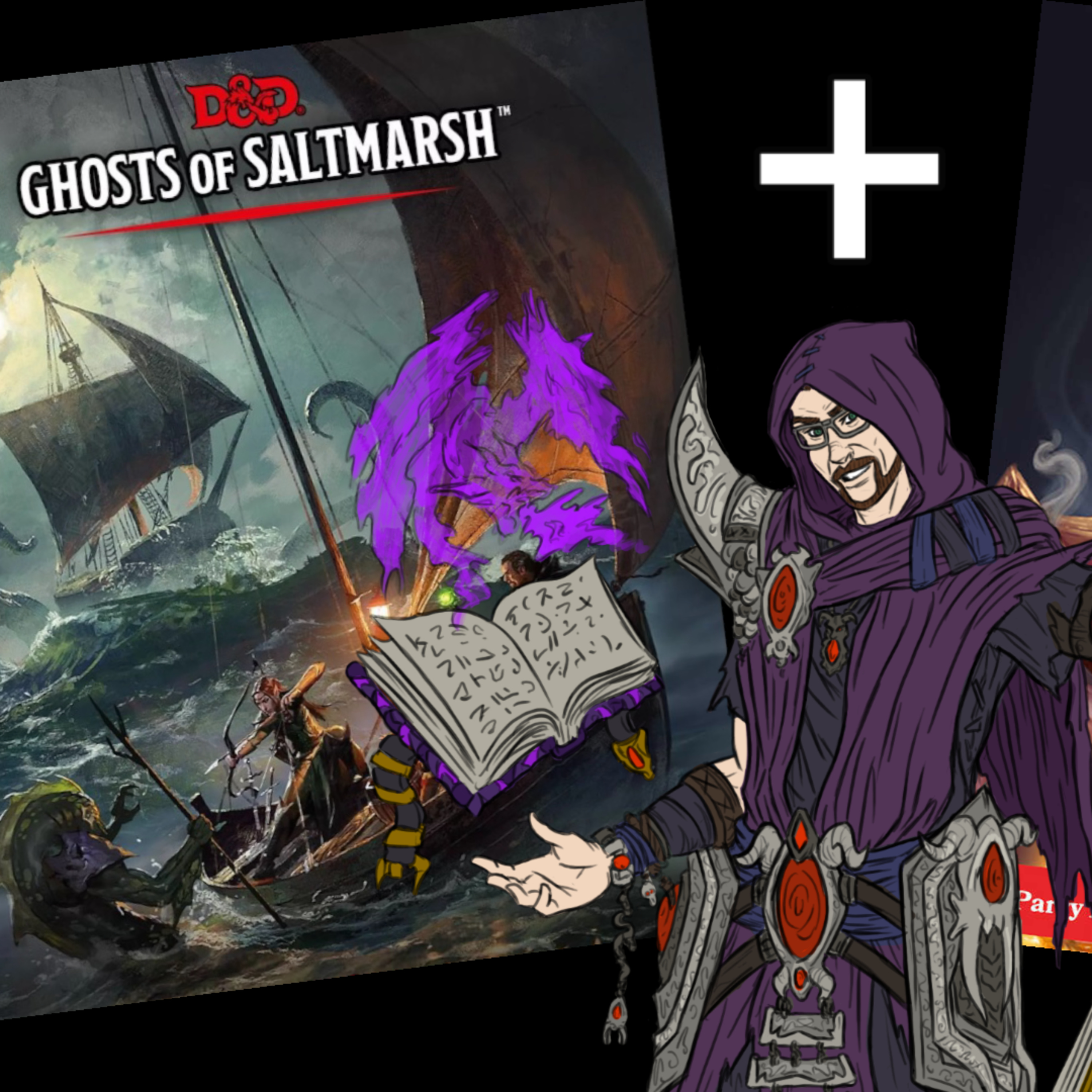 How I ran Ghosts of Saltmarsh + Call from the Deep nautical D&D campaign episode artwork