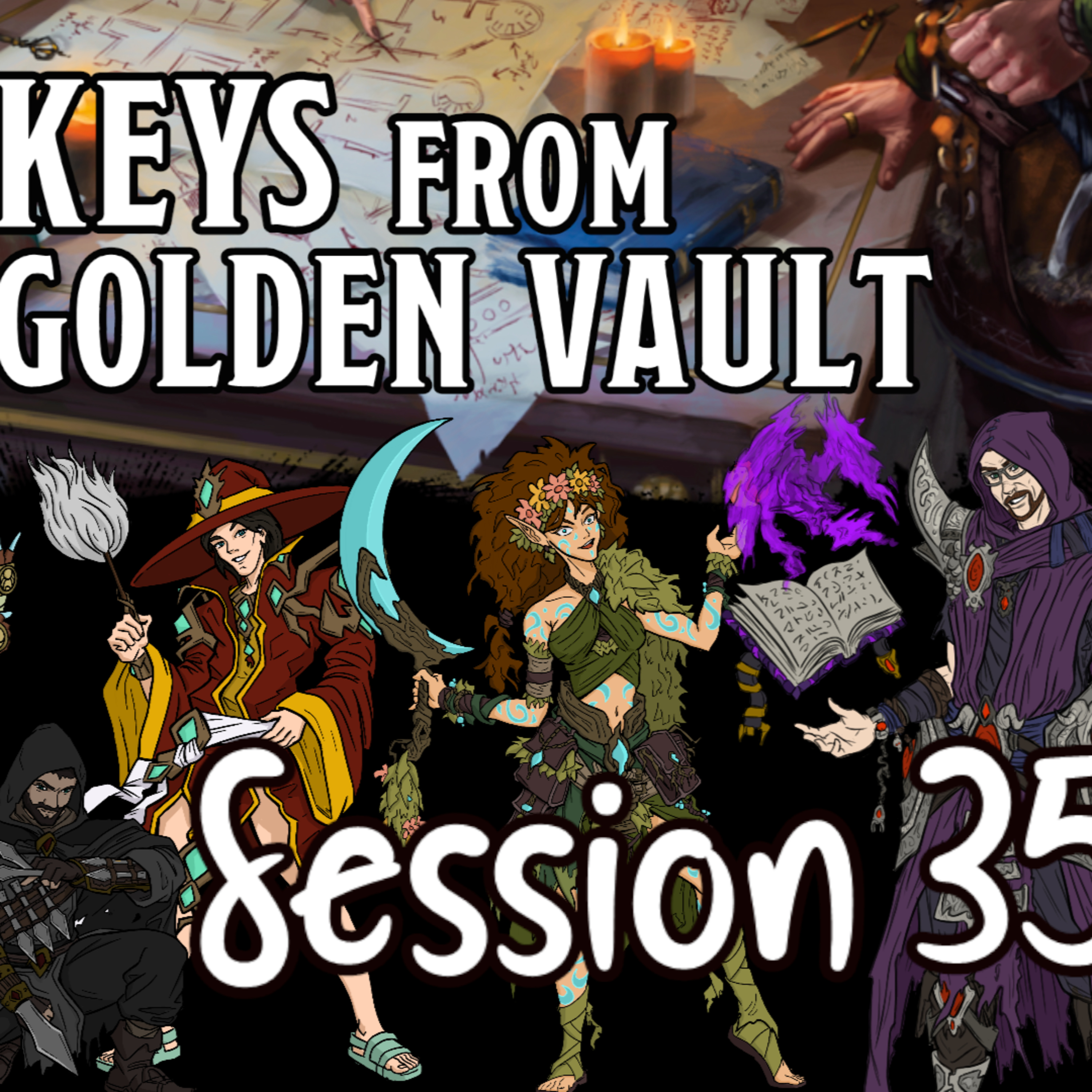 Keys from the Golden Vault Session 35 - Heart of Ashes p5 episode artwork