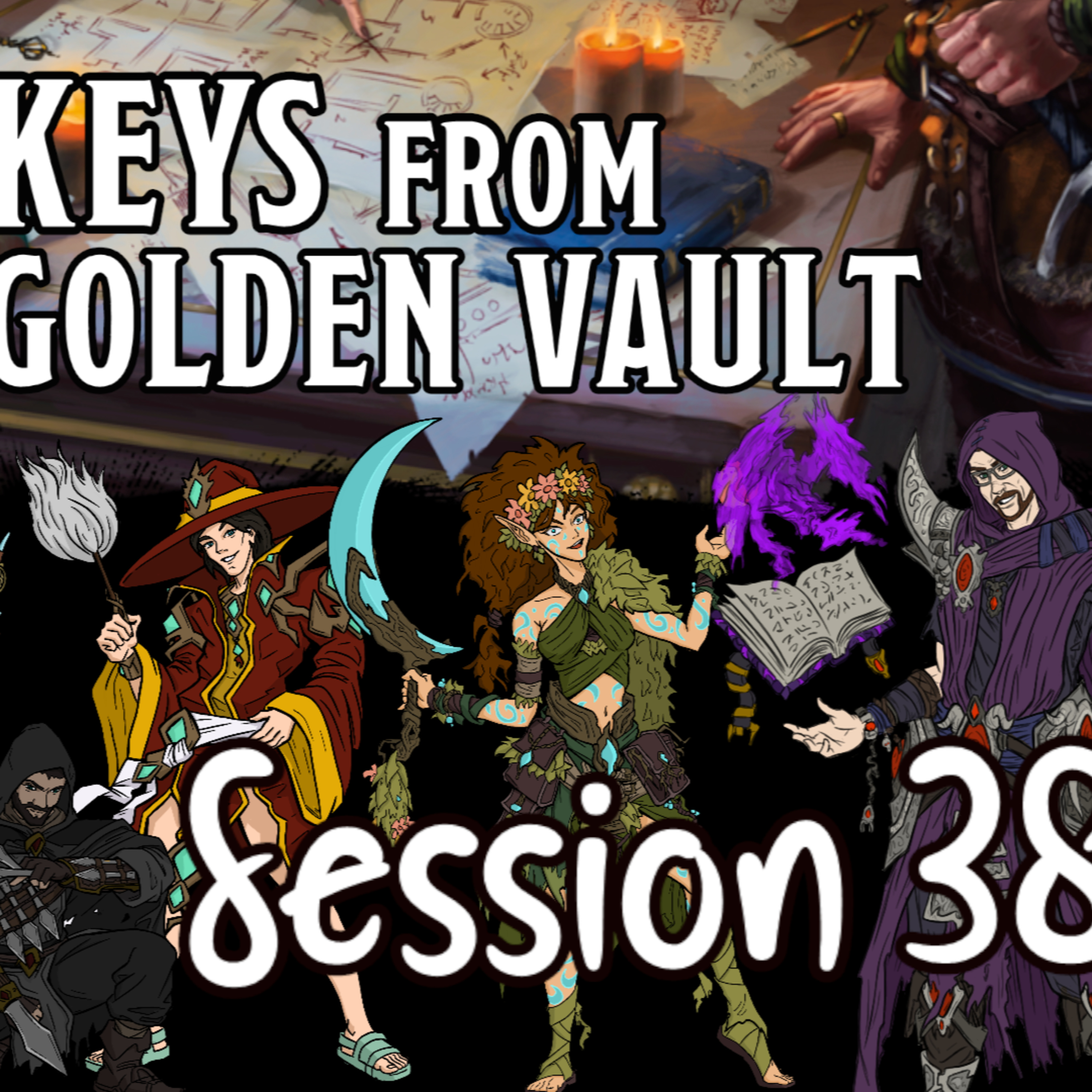 Keys from the Golden Vault Session 38 - Shard of the Accursed p1 episode artwork