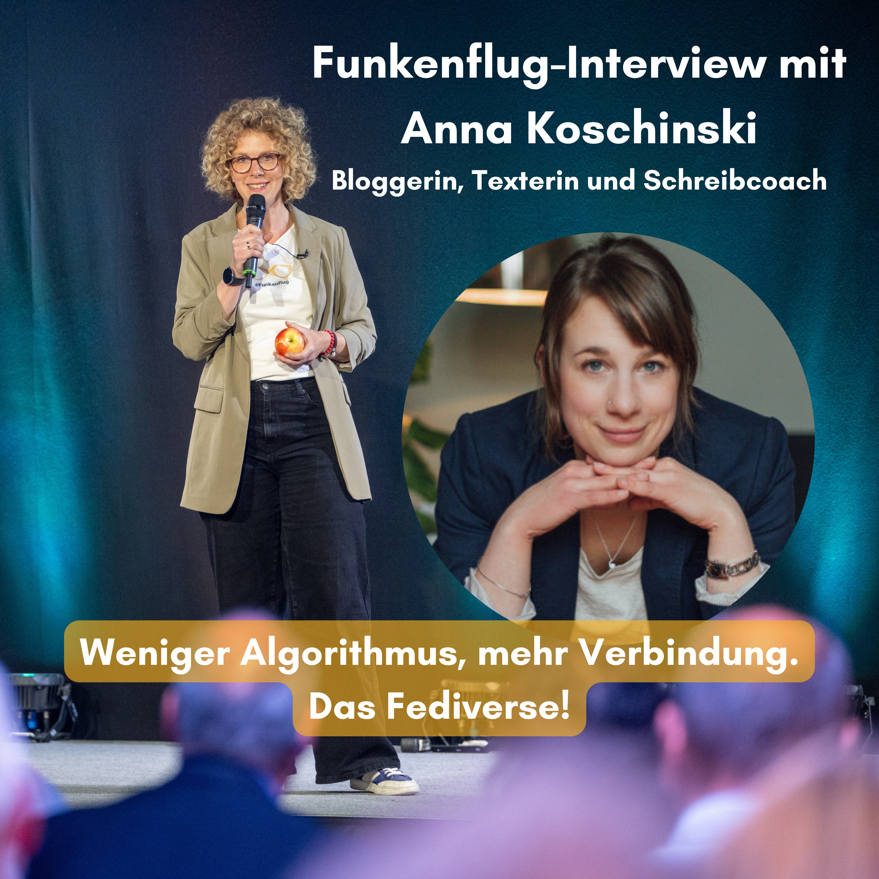 Anna Koschinski: Weniger Algorithmus, mehr Verbindung – das Fediverse! episode artwork