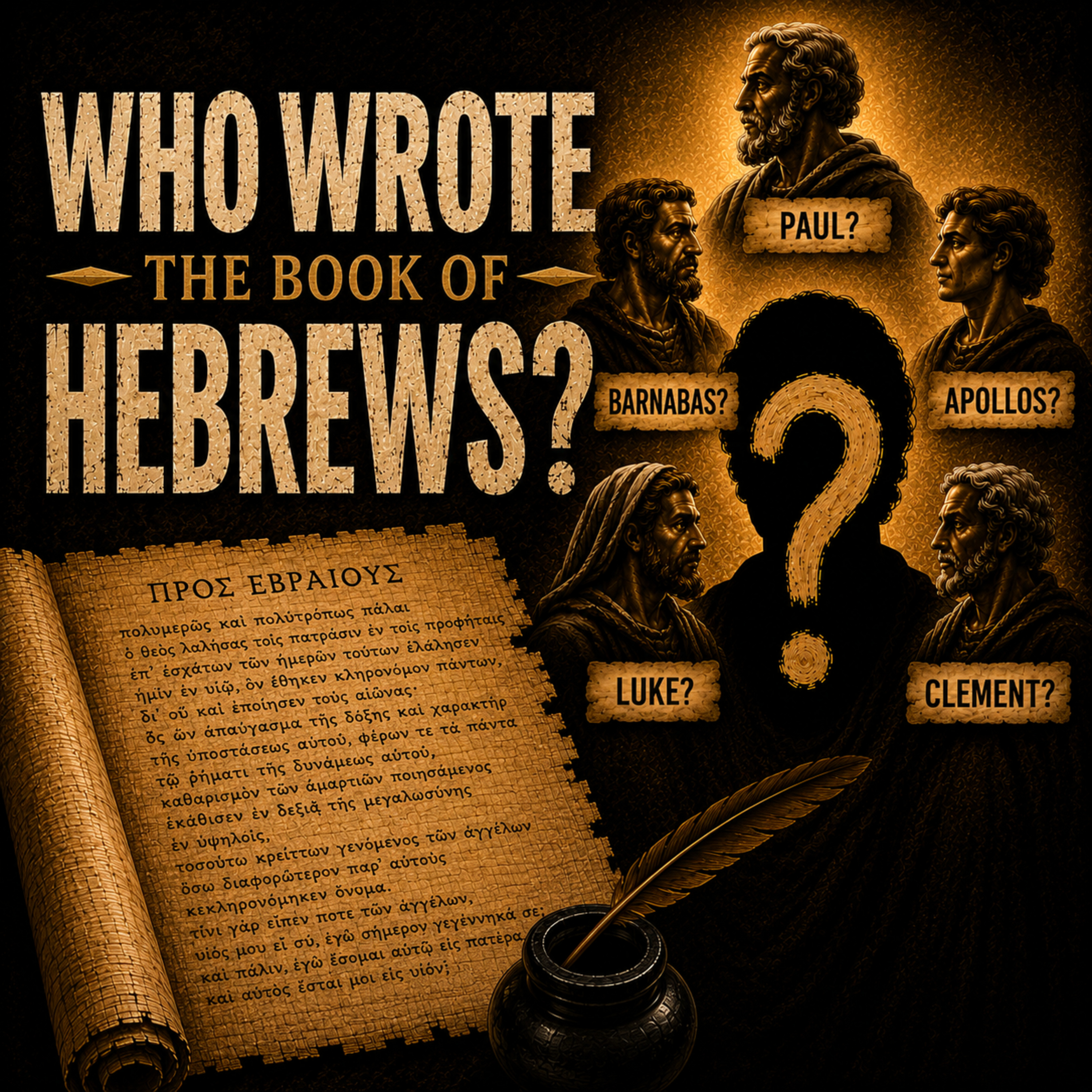 Who Wrote the Book of Hebrews? episode artwork