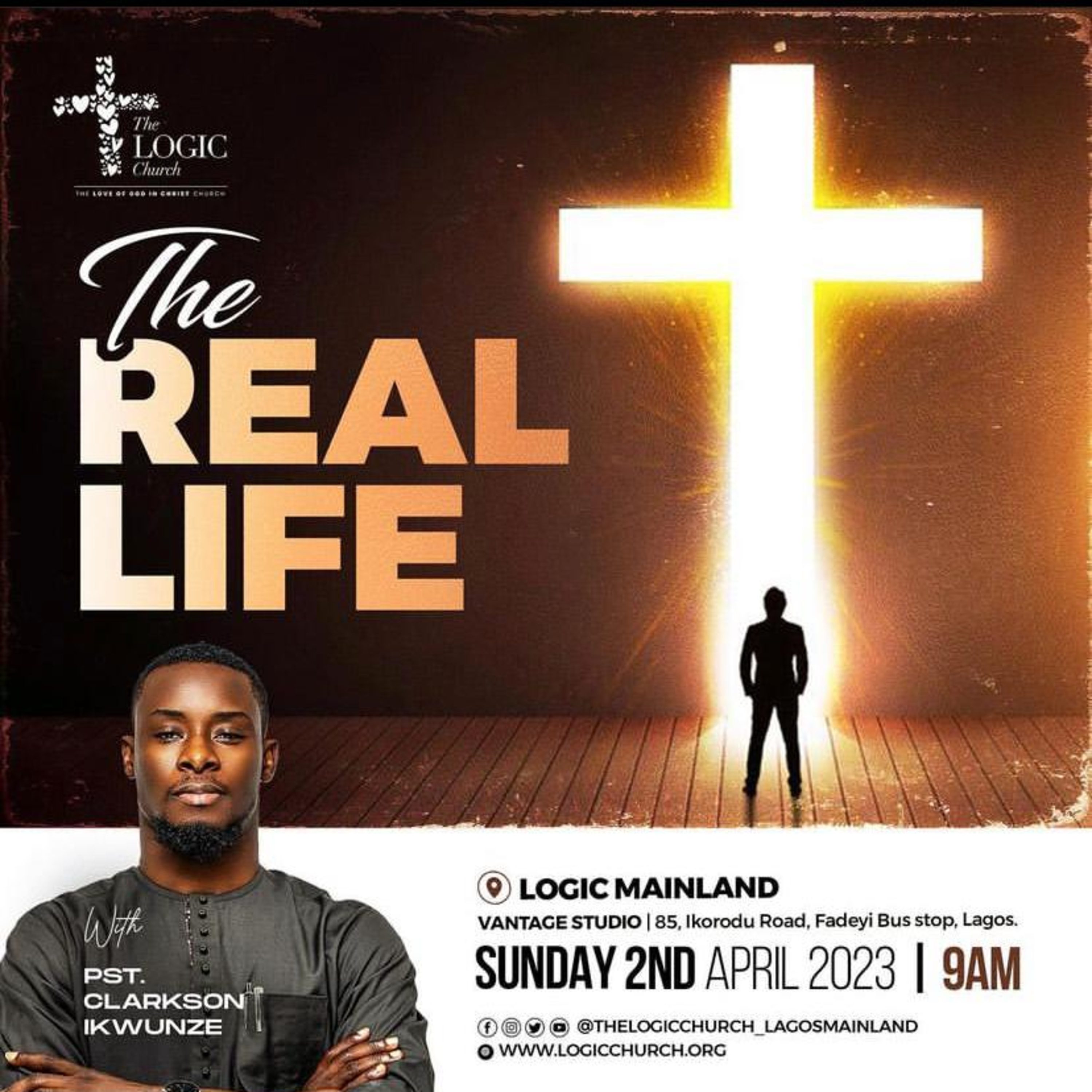 THE REAL LIFE BY CLARKSON IKWUNZE. episode artwork