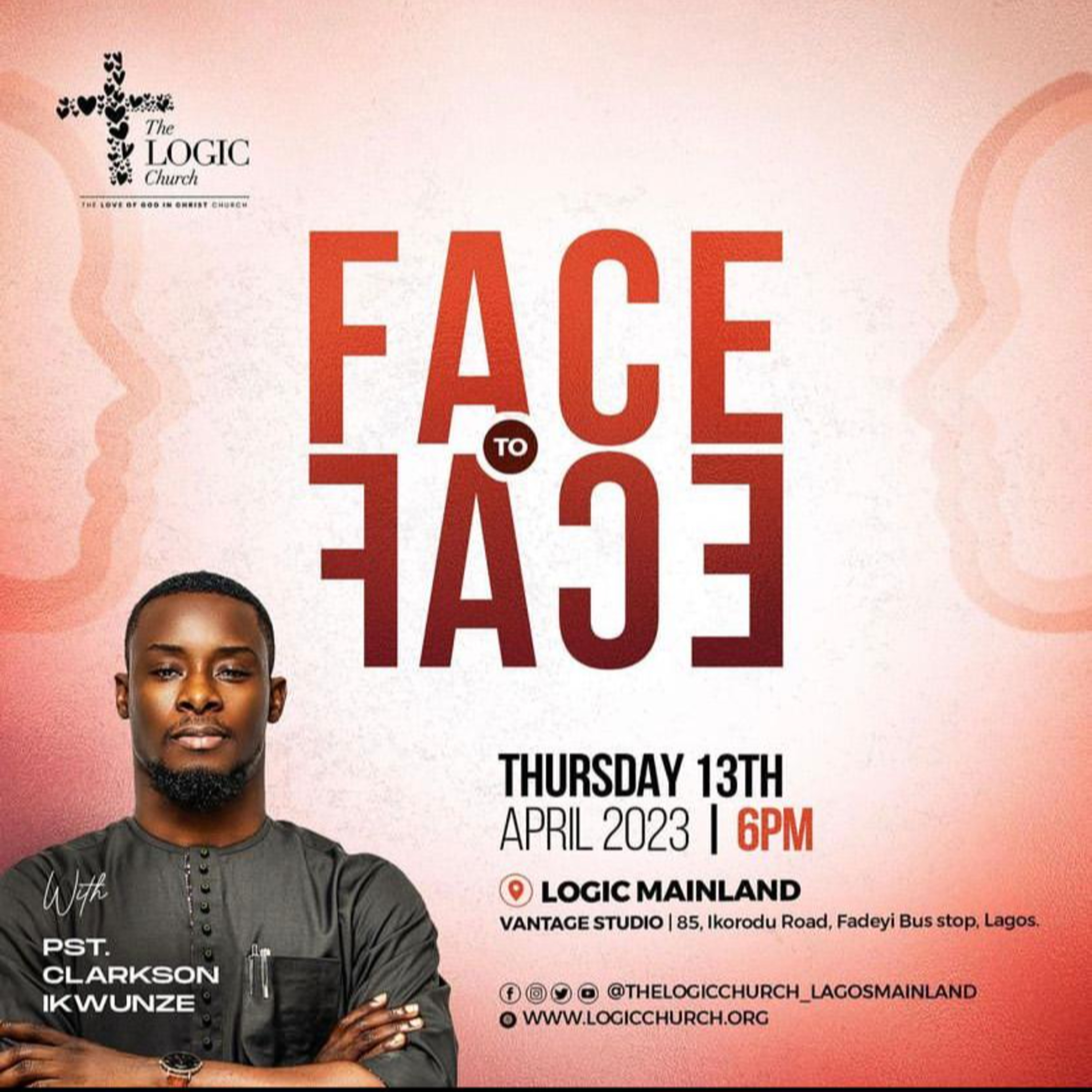 FACE TO FACE BY CLARKSON IKWUNZE. episode artwork