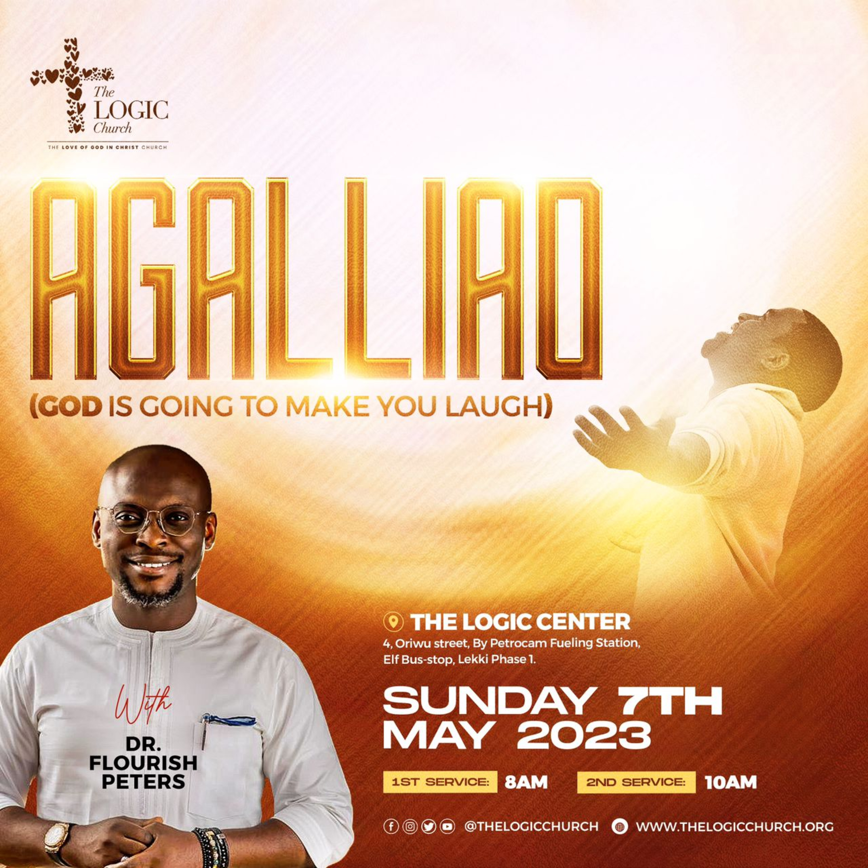 AGALLIAO ( GOD IS GOING TO MAKE ME LAUGH ) B Y DR. FLOURISH PETERS. episode artwork