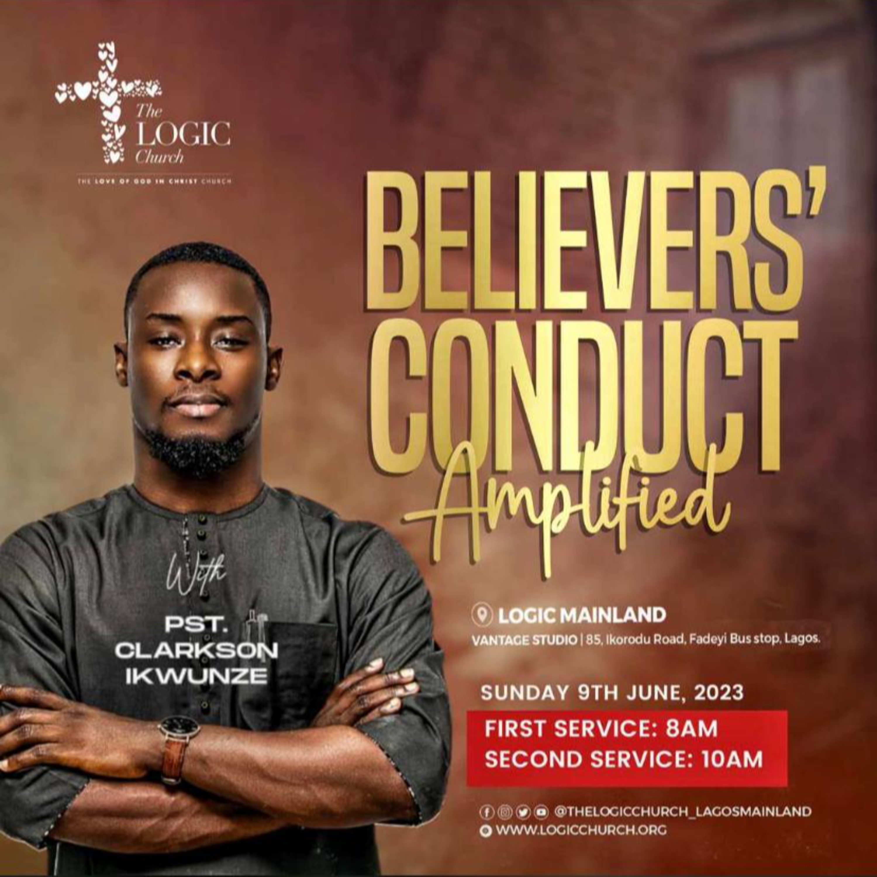 BELIEVERS' CONDUCT AMPLIFIED BY CLARKSON IKWUNZE. episode artwork