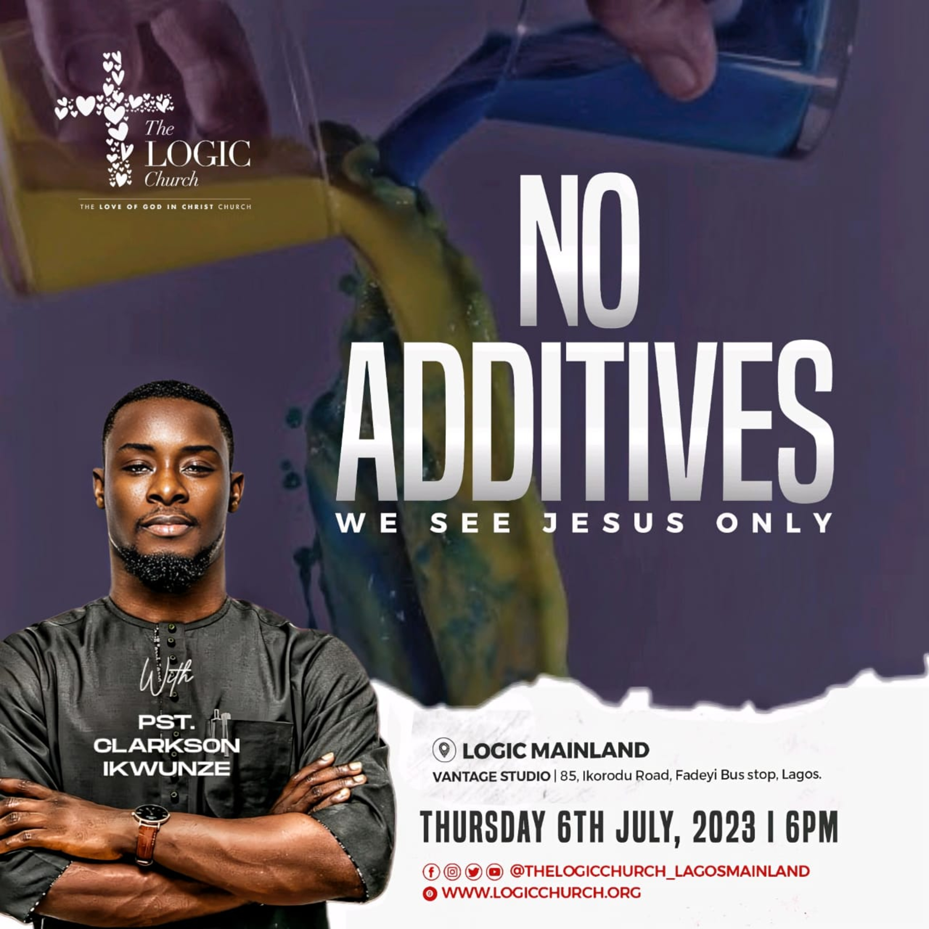 NO ADDITIVES. BY CLARKSON IKWUNZE. episode artwork