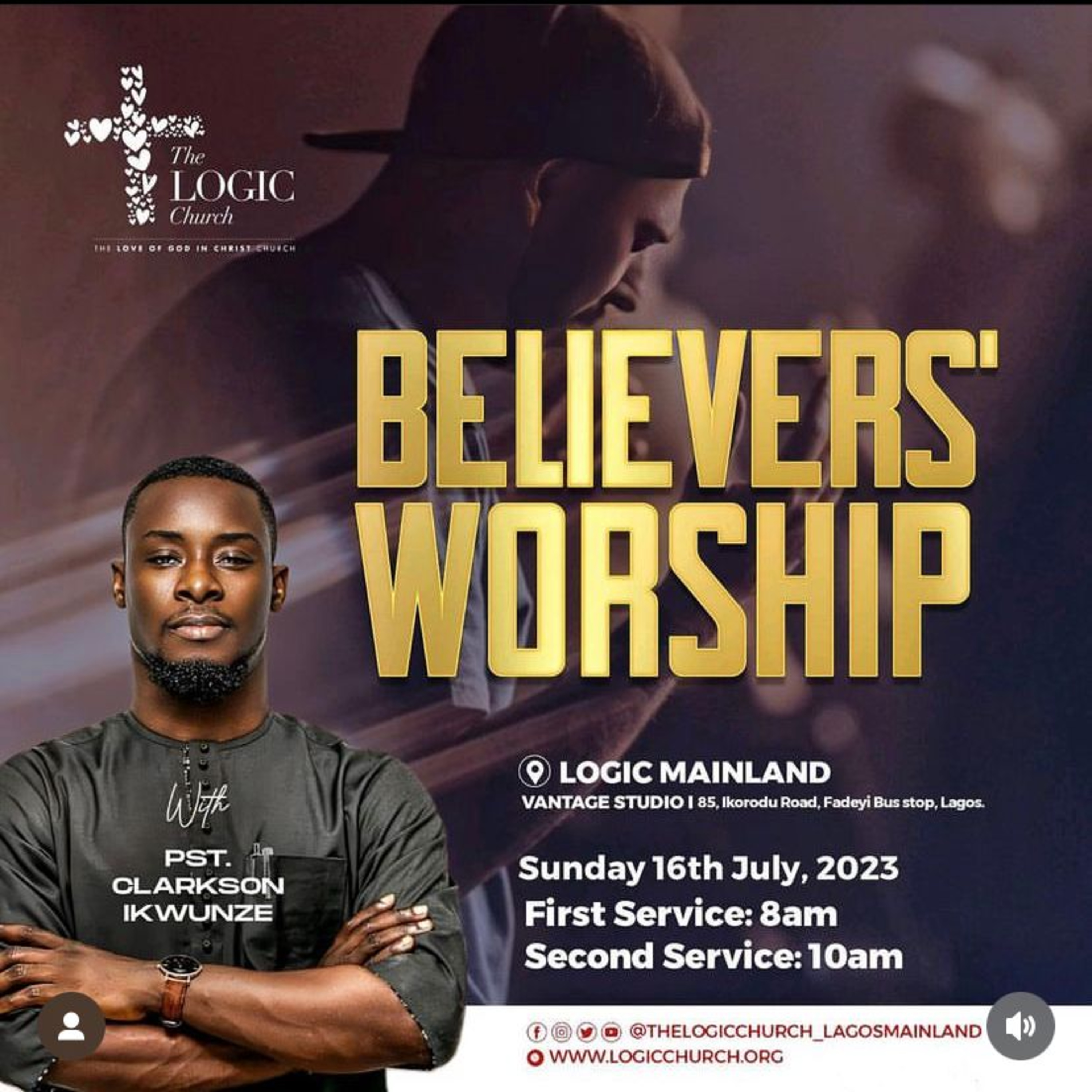 BELIEVERS' WORSHIP BY CLARKSON IKWUNZE. episode artwork