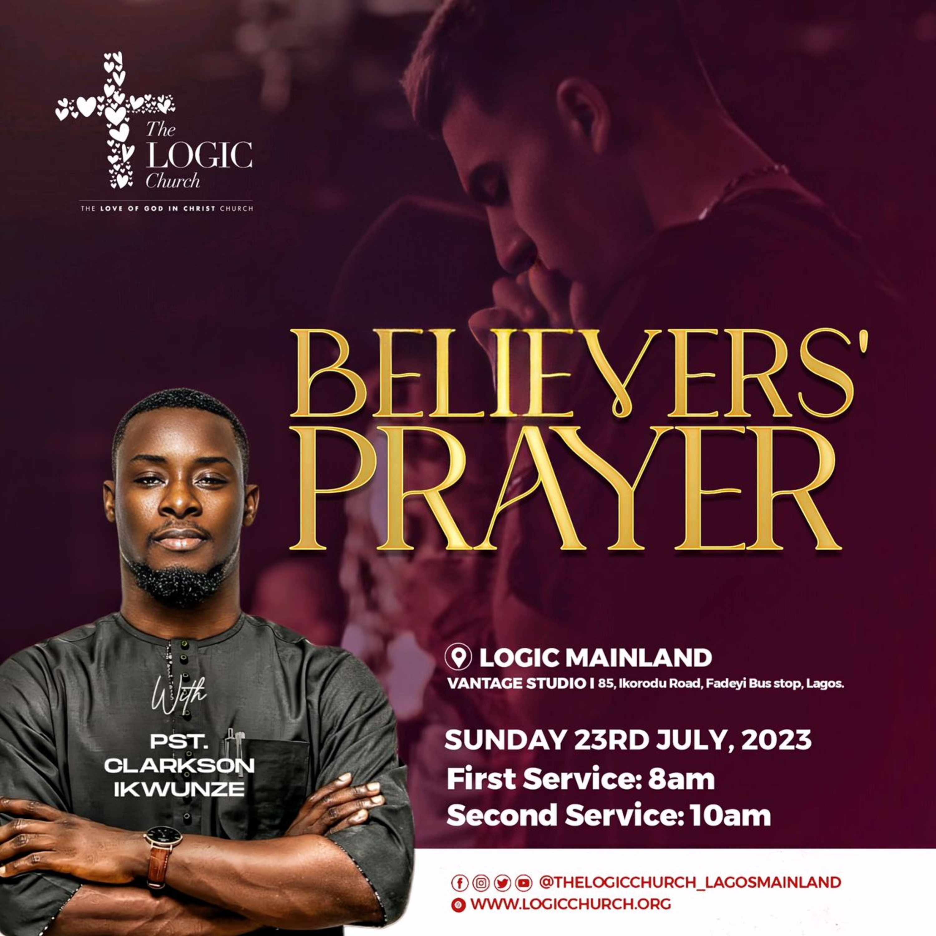 BELIEVERS' PRAYER BY CLARKSON IKWUNZE. episode artwork