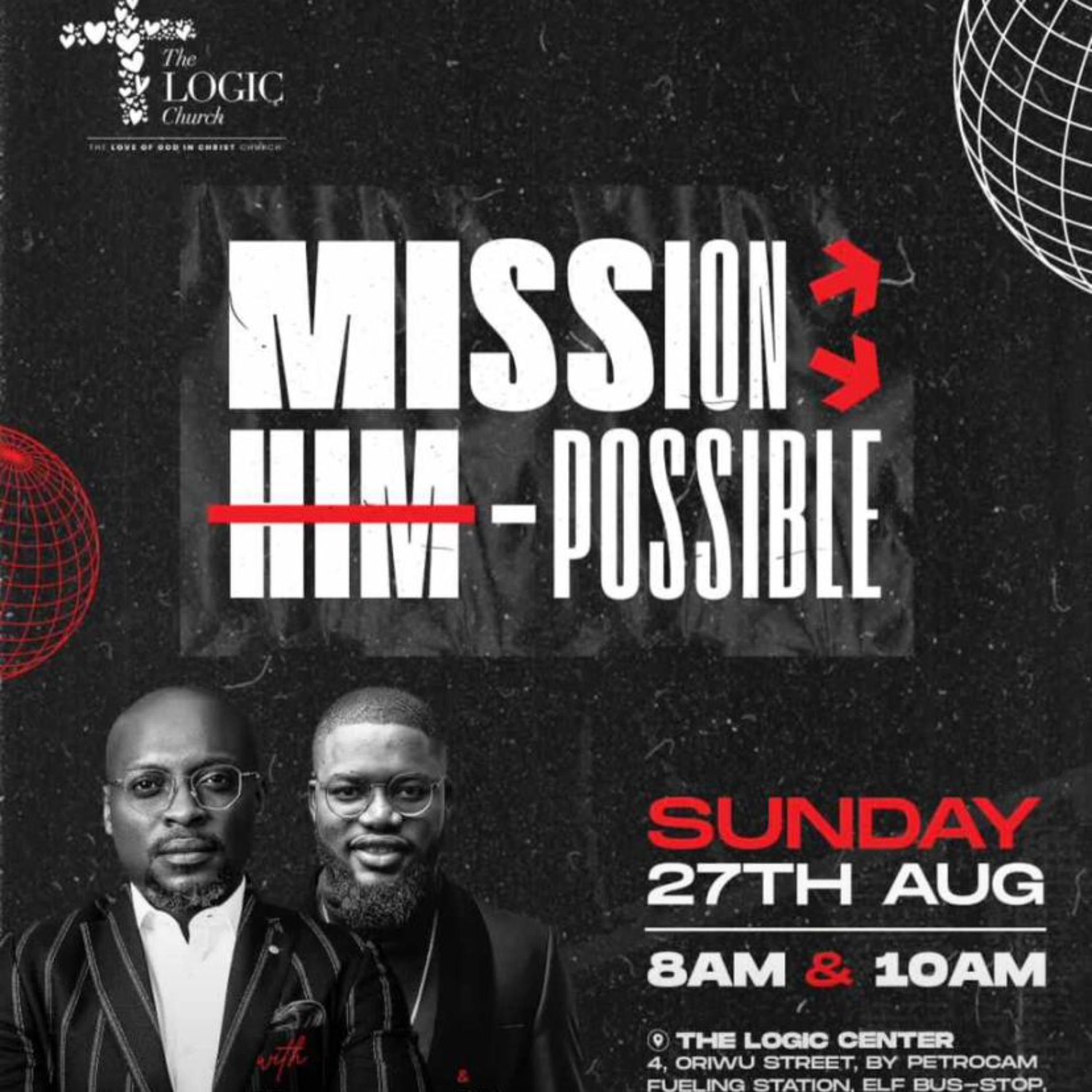 MISSION HIM-POSSIBLE | 1ST SERVICE | PHILIP YAHWEH | THE LOGIC CHURCH episode artwork