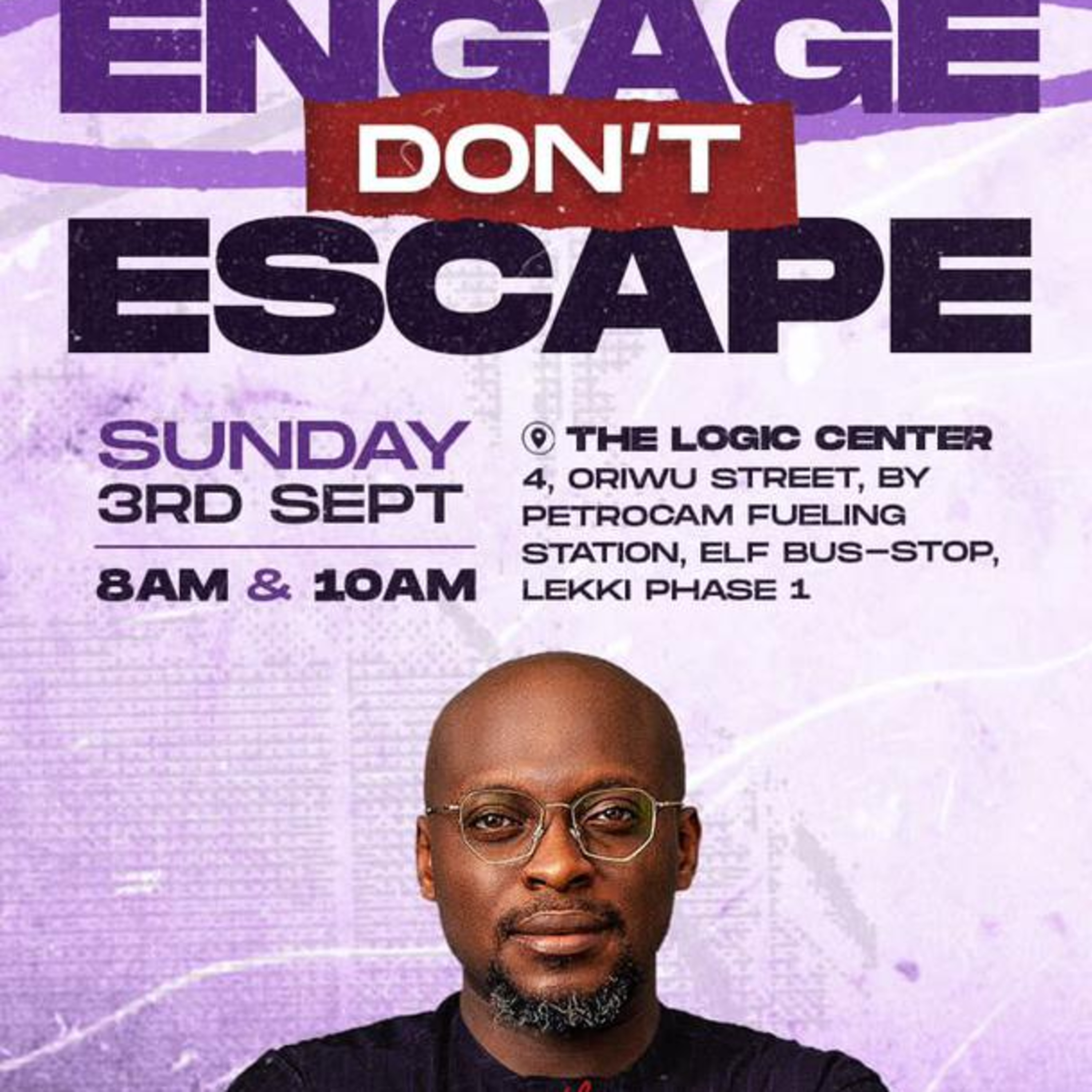 ENGAGE DON'T ESCAPE | 1ST SERVICE | DR. FLOURISH PETERS | THE LOGIC CHURCH | episode artwork