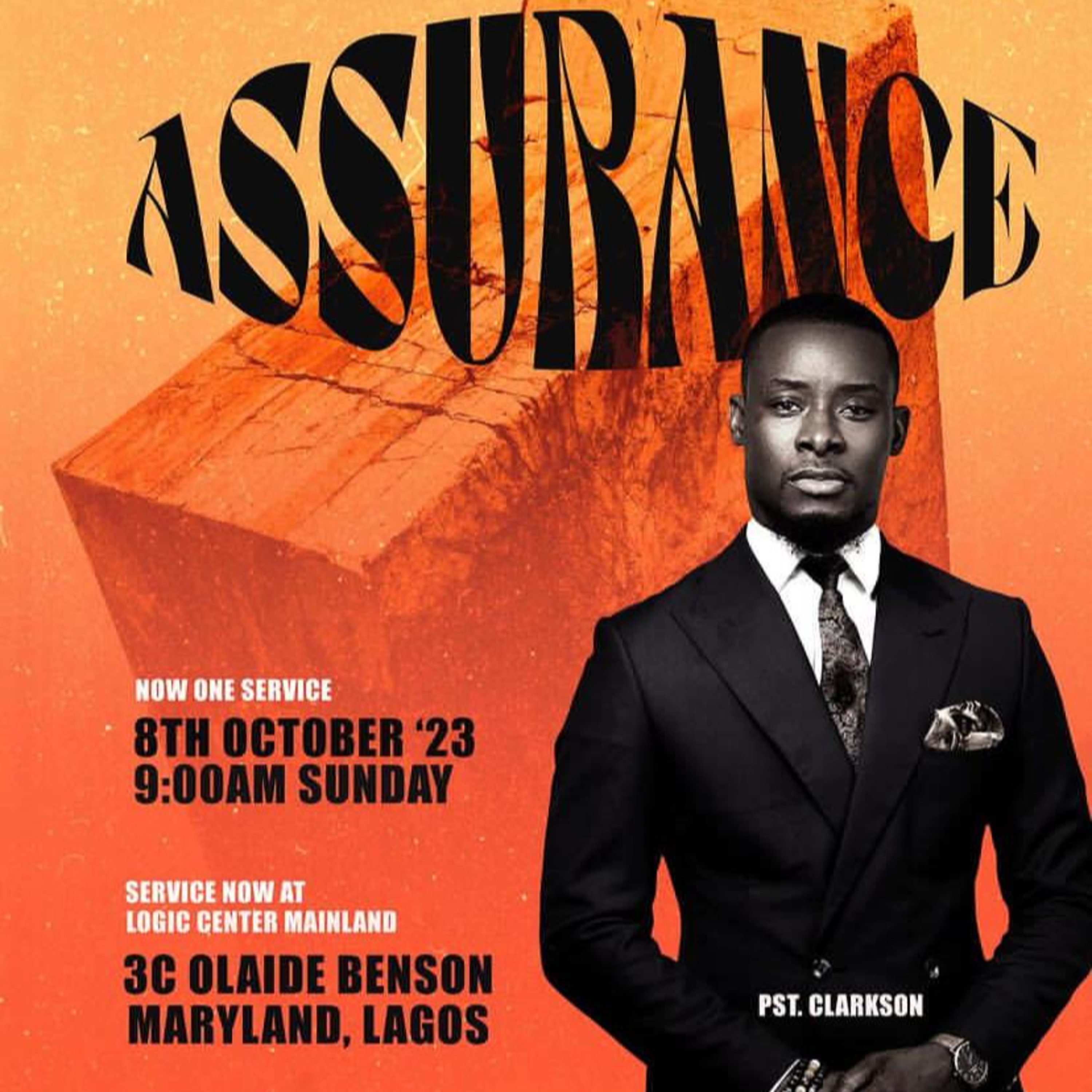 ASSURANCE | CLARKSON IKWUNZE | THE LOGIC CHURCH episode artwork