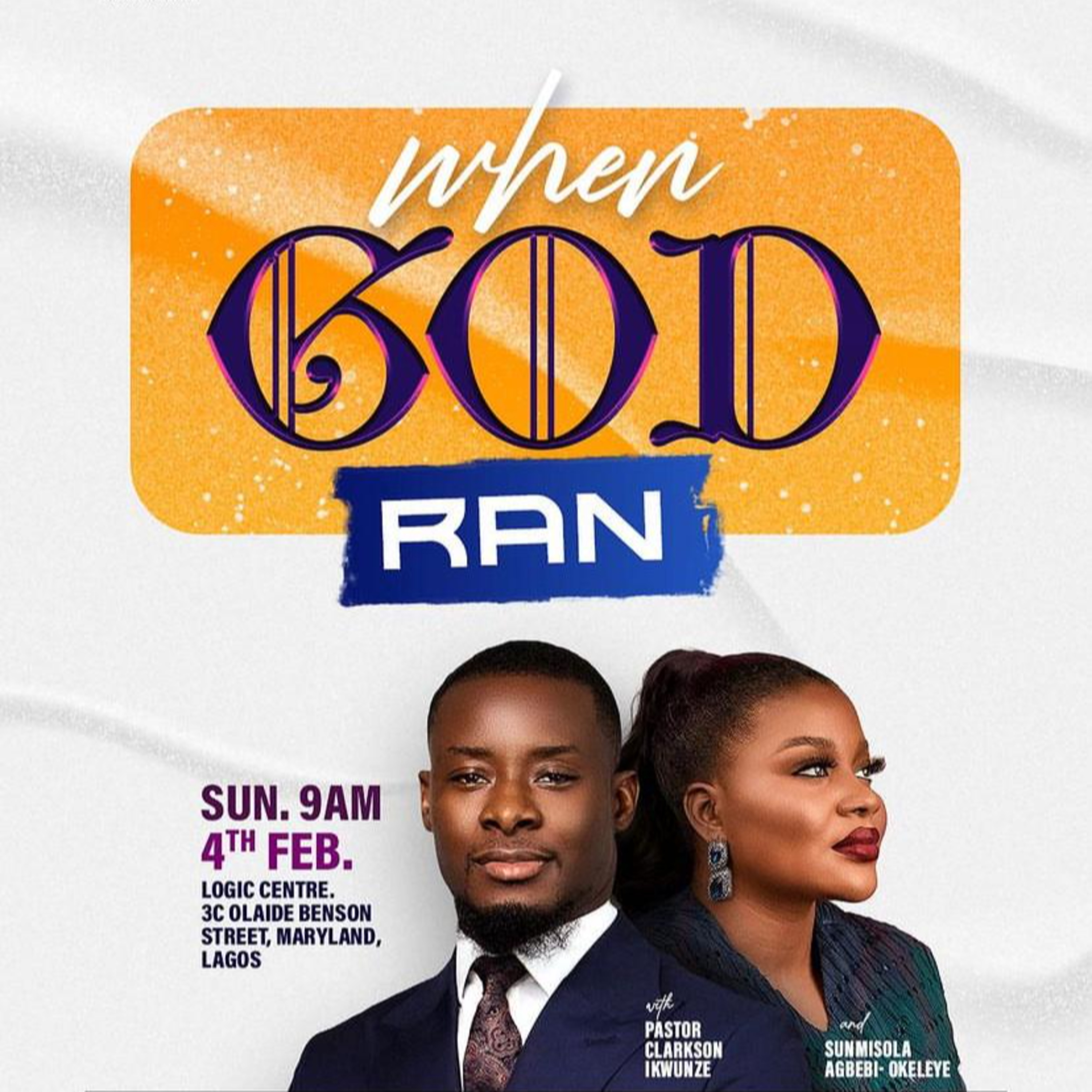 WHEN GOD RAN | REV. CLARKSON IKWUNZE | THE LOGIC CHURCH  episode artwork