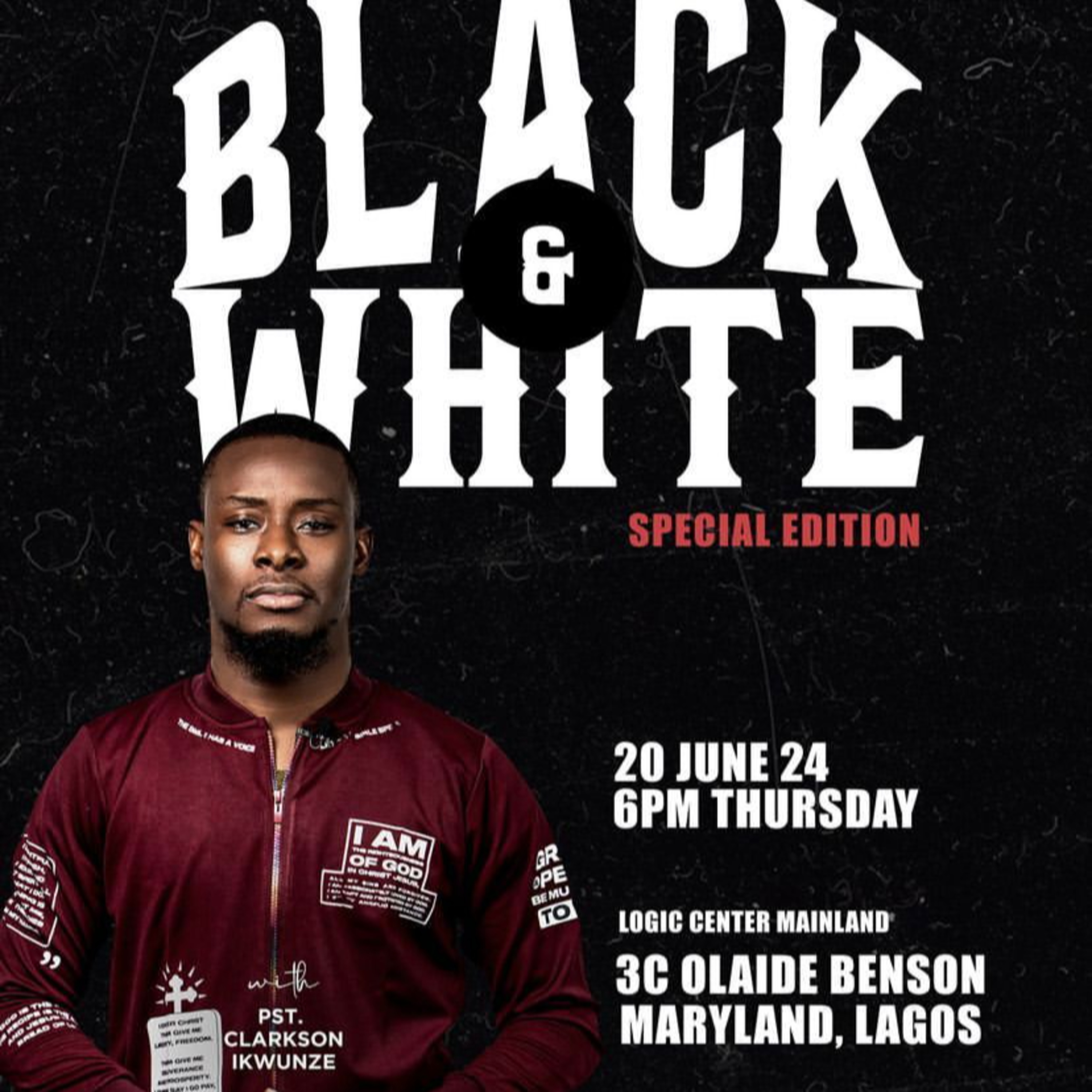 BLACK & WHITE | REV'D CLARKSON IKWUNZE | THE LOGIC CHURCH episode artwork