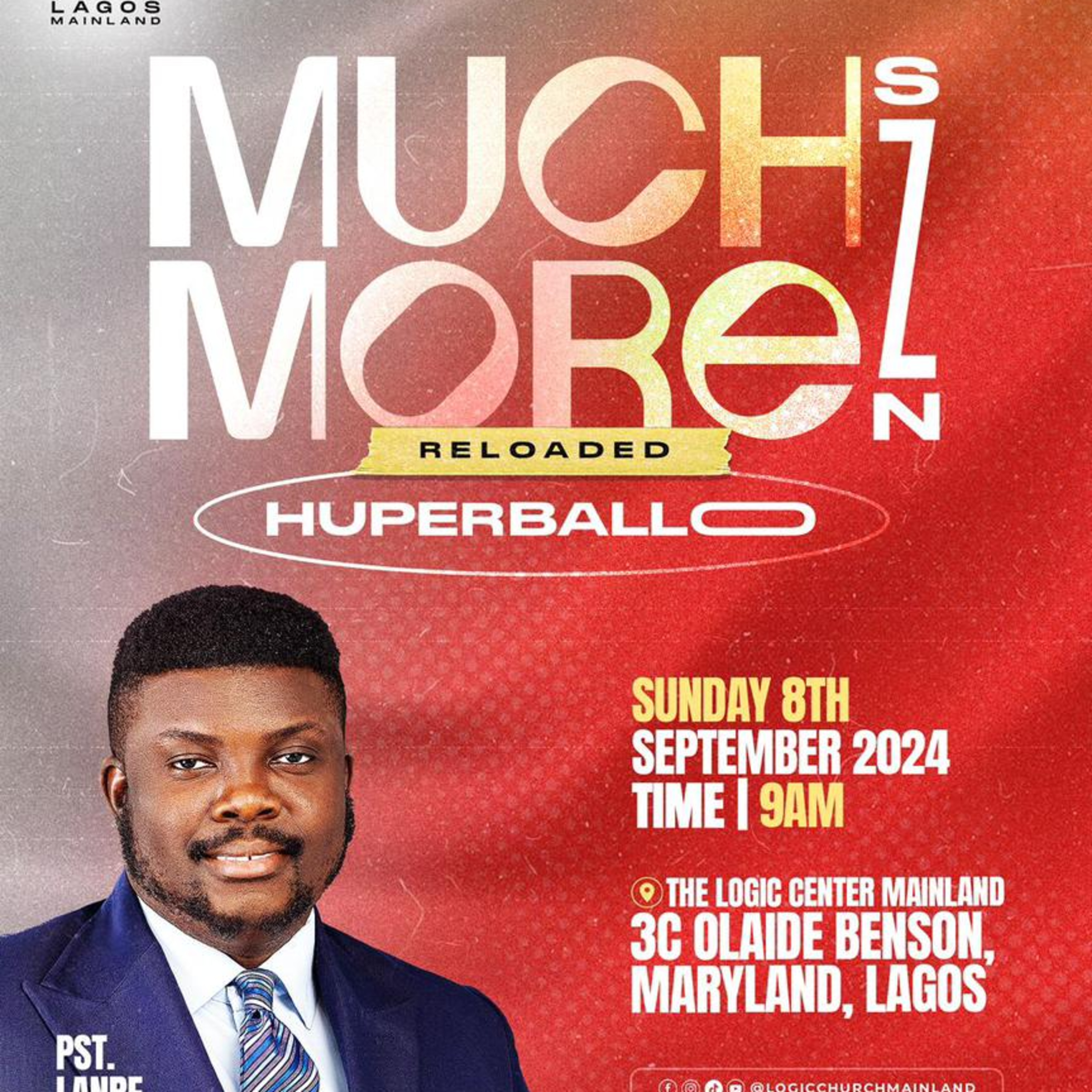 MUCH MORE SZN (HUPERBALLO) RELOADED | PASTOR LANRE OLUBAJI THE LOGIC CHURCH episode artwork
