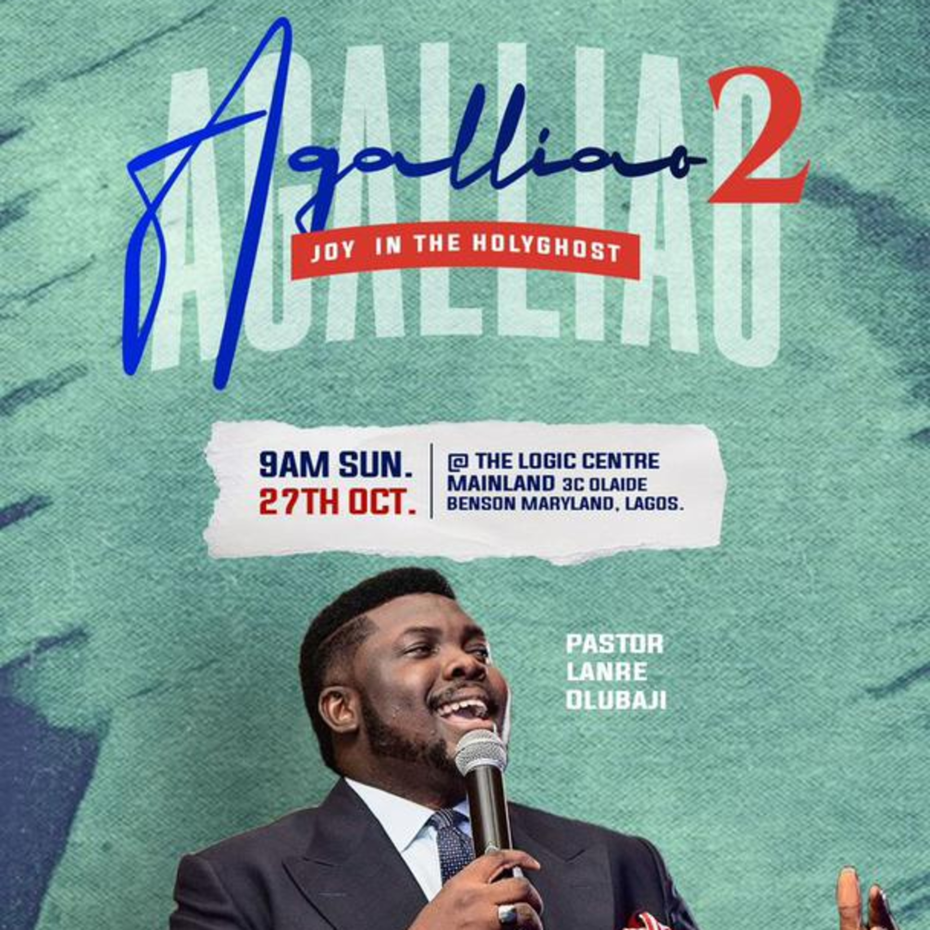AGALLIAO 2 ( JOY IN THE HOLYGHOST ) | PASTOR LANRE OLUBAJI | THE LOGIC CHURCH episode artwork
