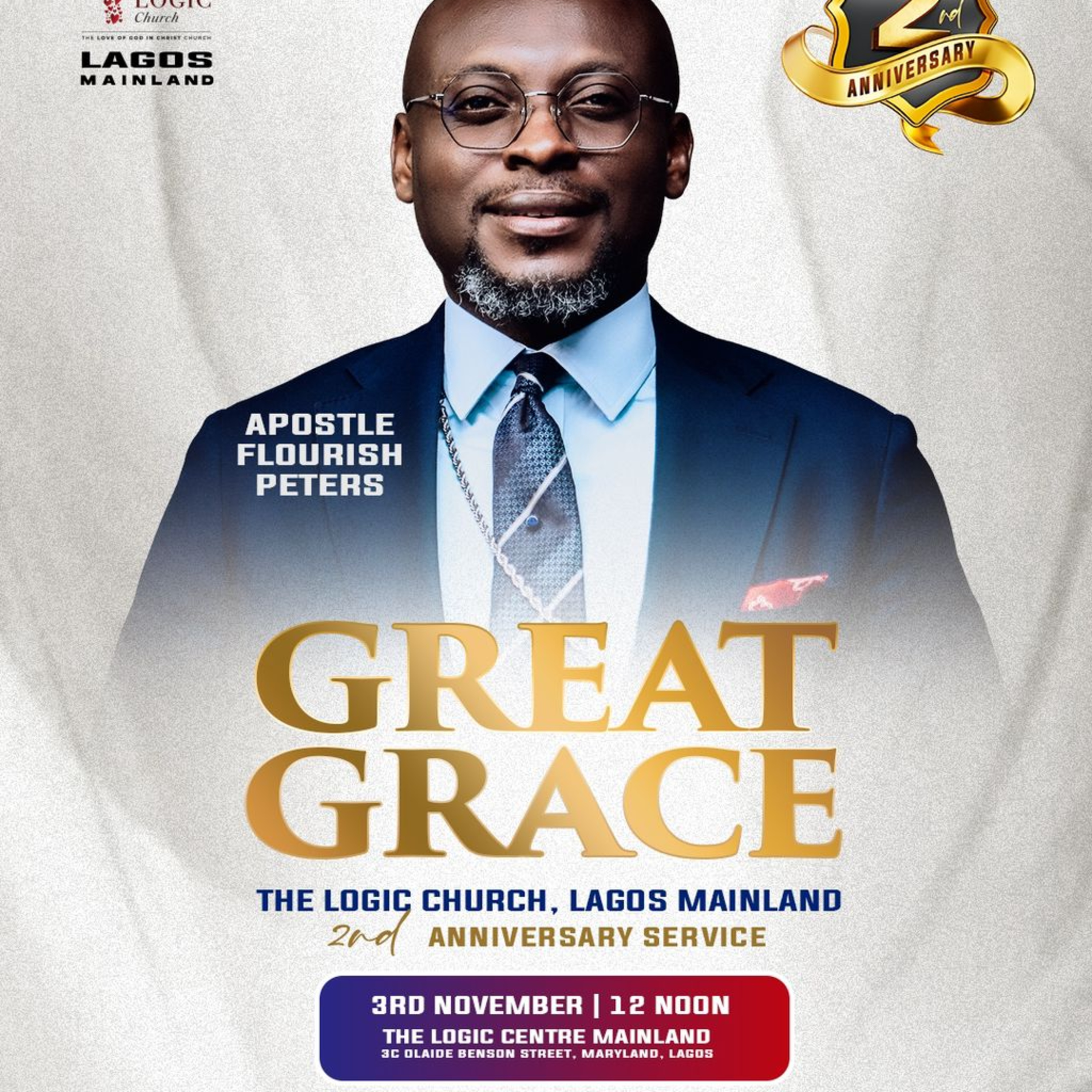GREAT GRACE | DR. FLOURISH PETERS. | THE LOGIC CHURCH episode artwork