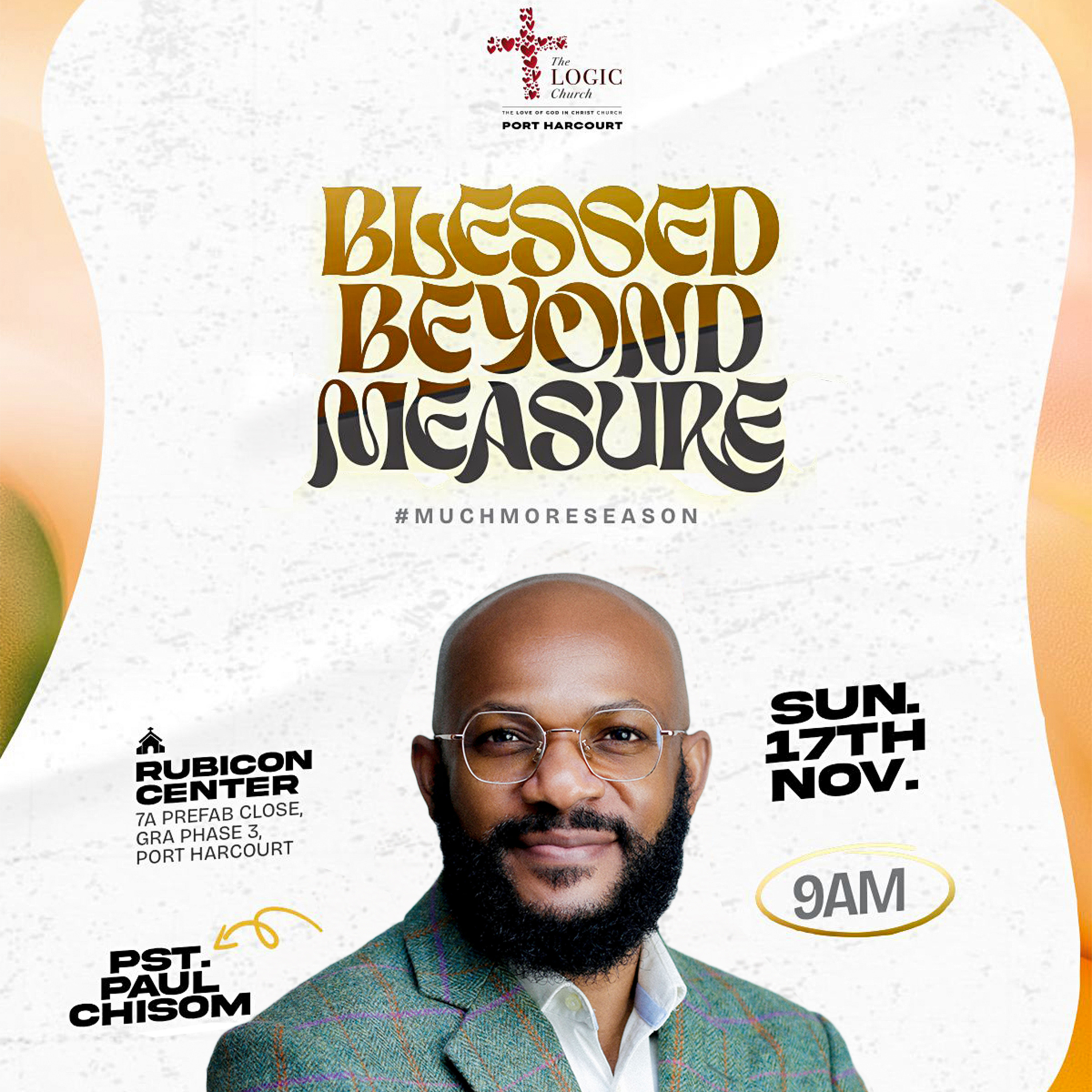 BLESSED BEYOND MEASURE | PASTOR PAUL CHISOM | THE LOGIC CHURCH  episode artwork