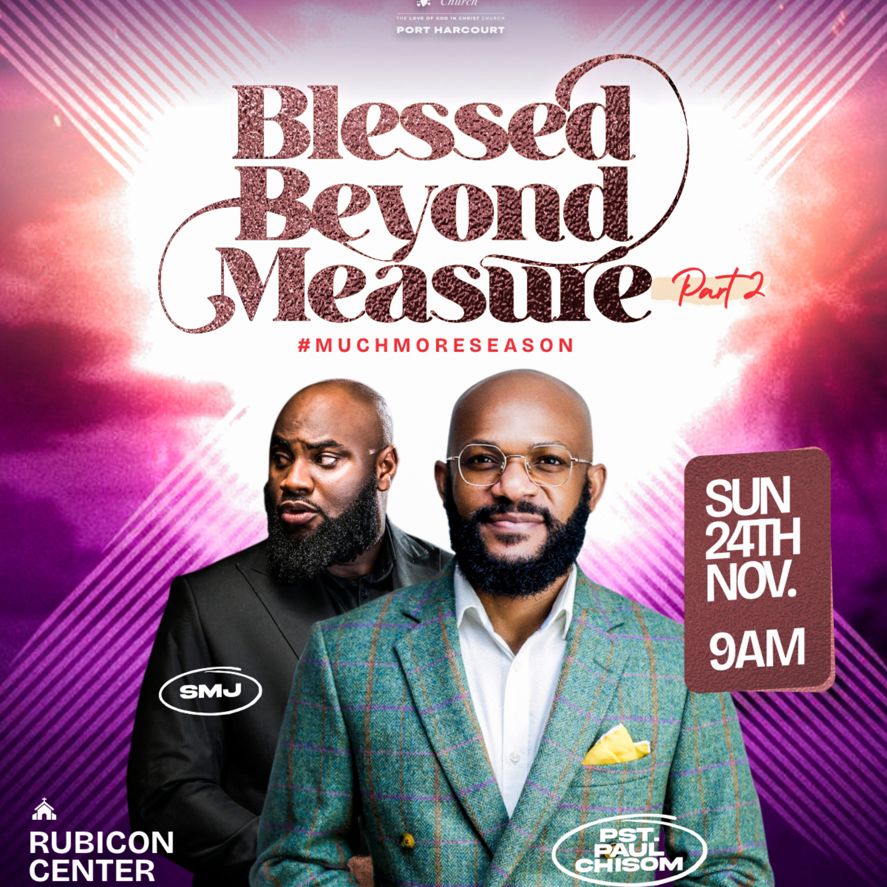 BLESSED BEYOND MEASURE 2 ( MUCH MORE SEASON) | PASTOR PAUL CHISOM | THE LOGIC CHURCH episode artwork