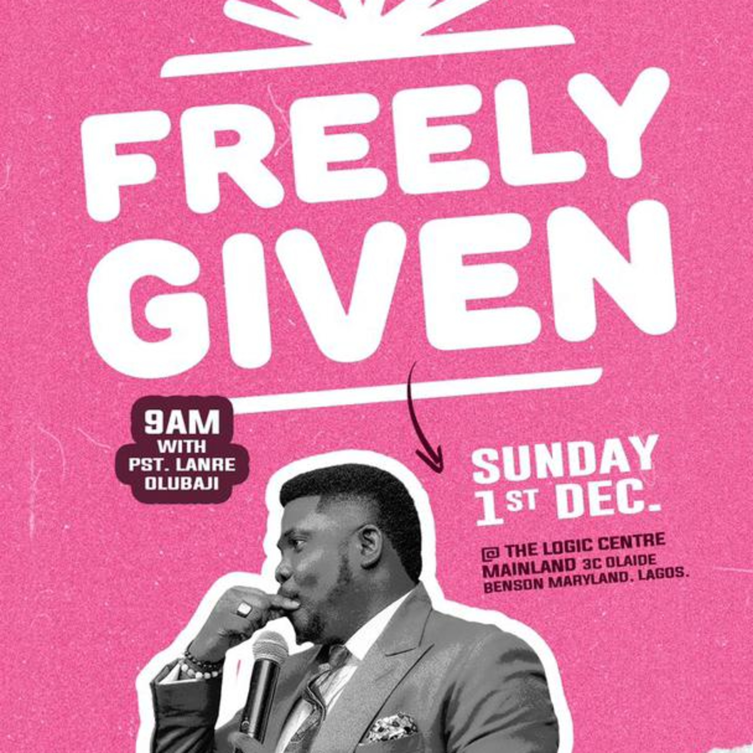 FREELY GIVEN | PASTOR LANRE OLUBAJI | THE LOGIC CHURCH  episode artwork