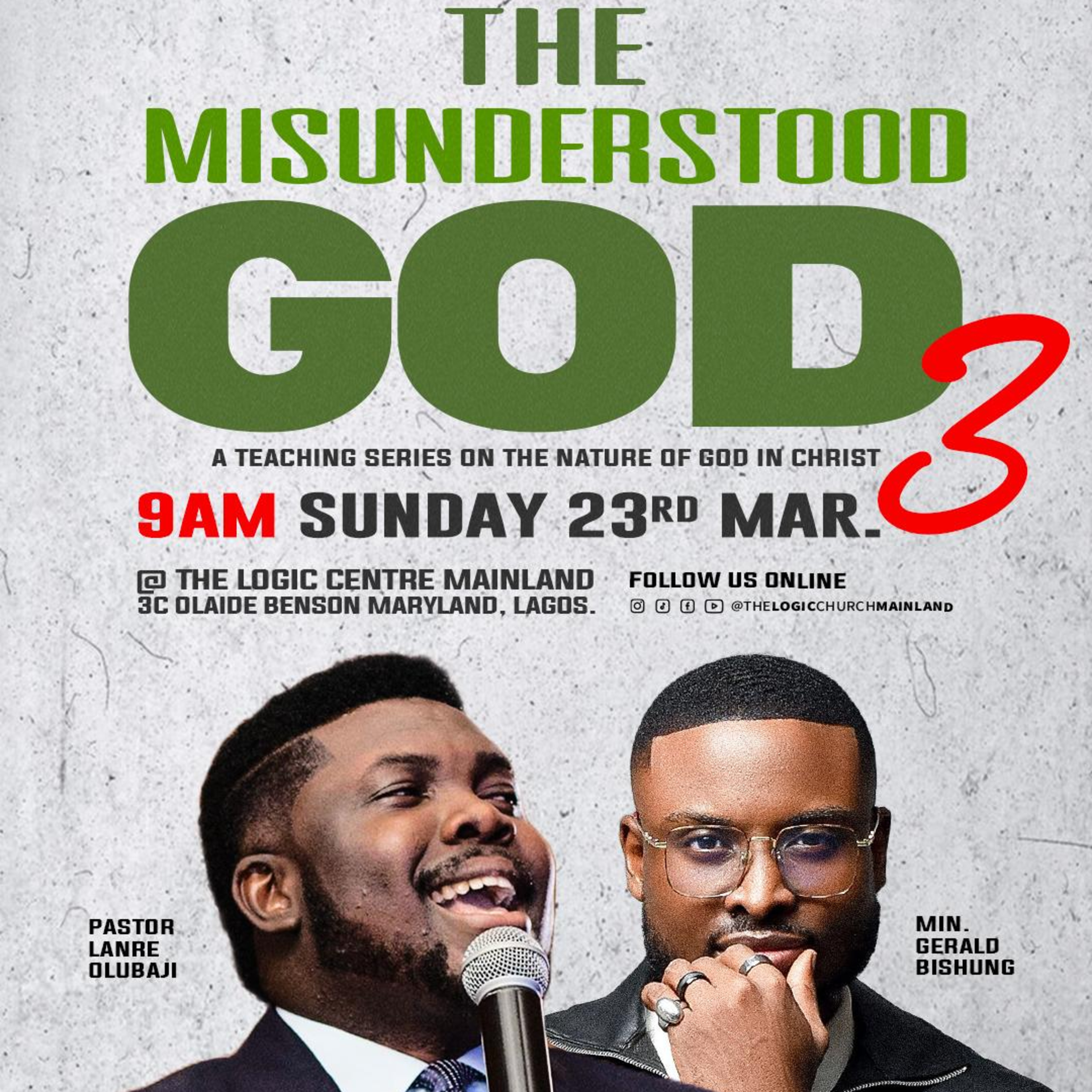 THE MISUNDERSTOOD GOD 3 | PASTOR LANRE OLUBAJI | THE LOGIC CHURCH episode artwork