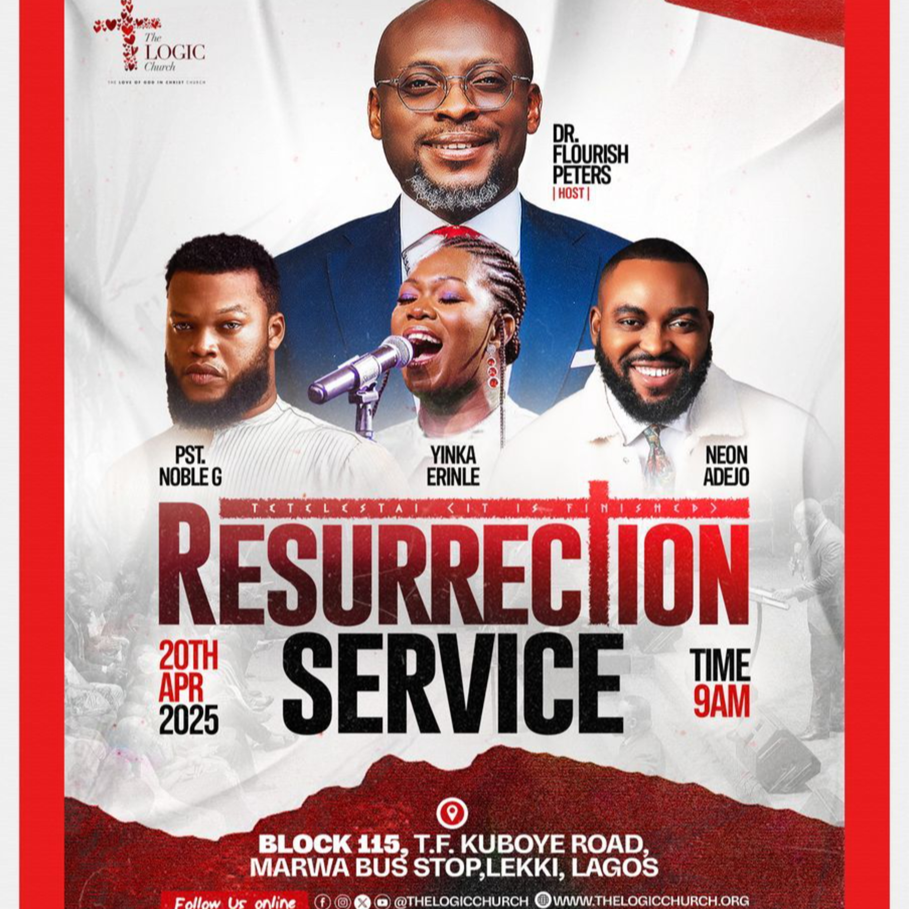 RESURRECTION SERVICE | DR. FLOURISH PETERS | THE LOGIC CHURCH episode artwork