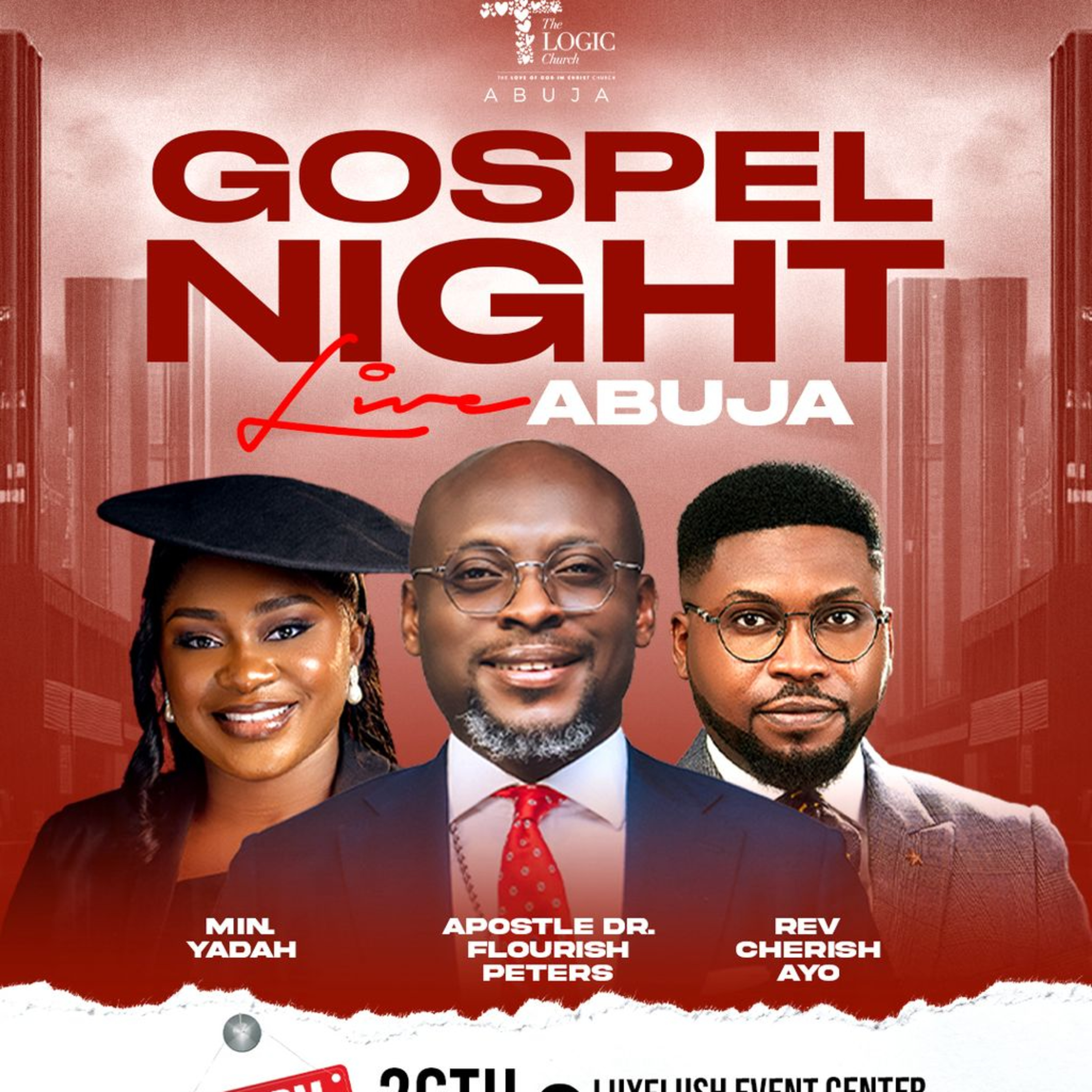 GOSPEL NIGHT LIVE | DR. FLOURISH PETERS | THE LOGIC CHURCH episode artwork