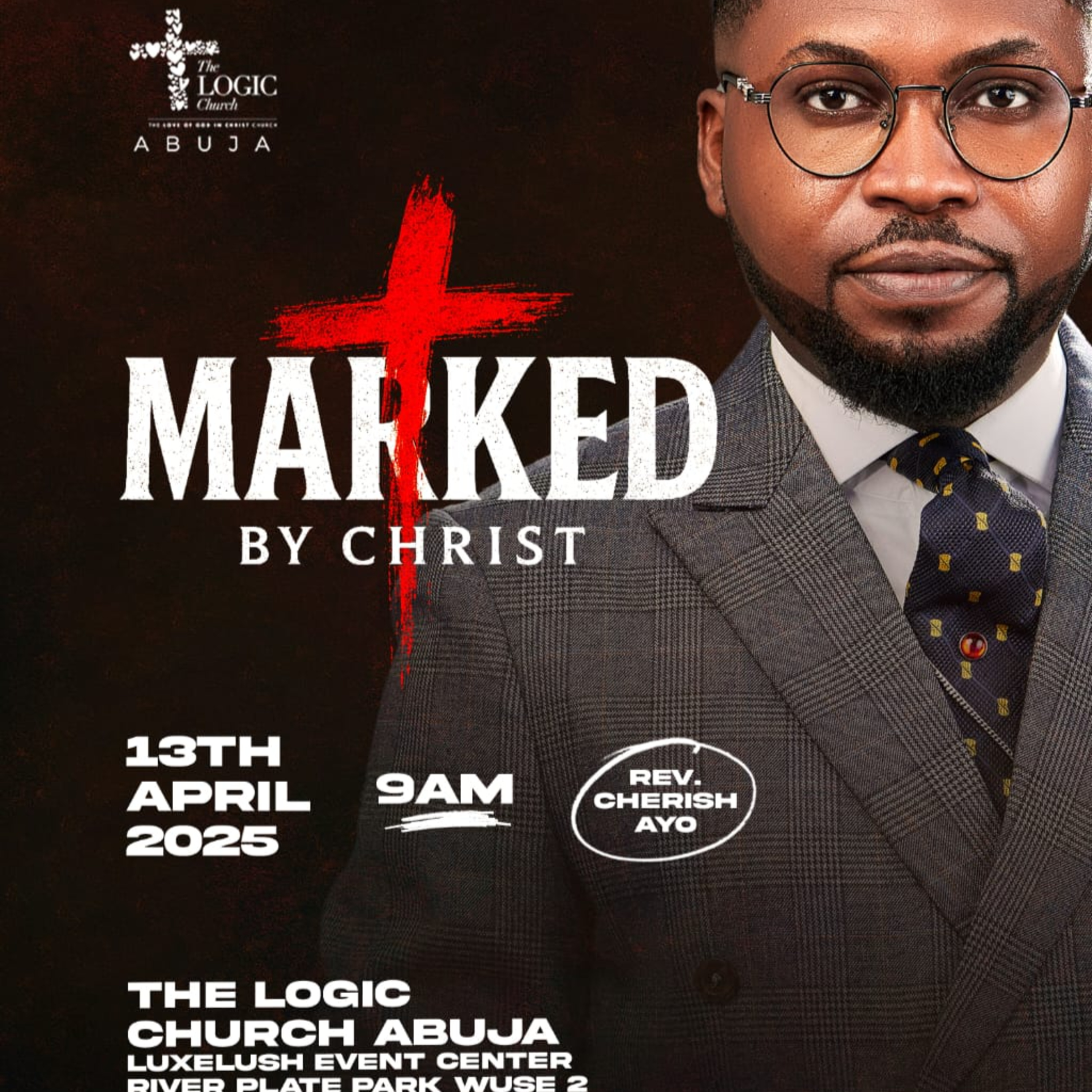 MARKED BY CHRIST | REV. CHERISH AYO | THE LOGIC CHURCH episode artwork