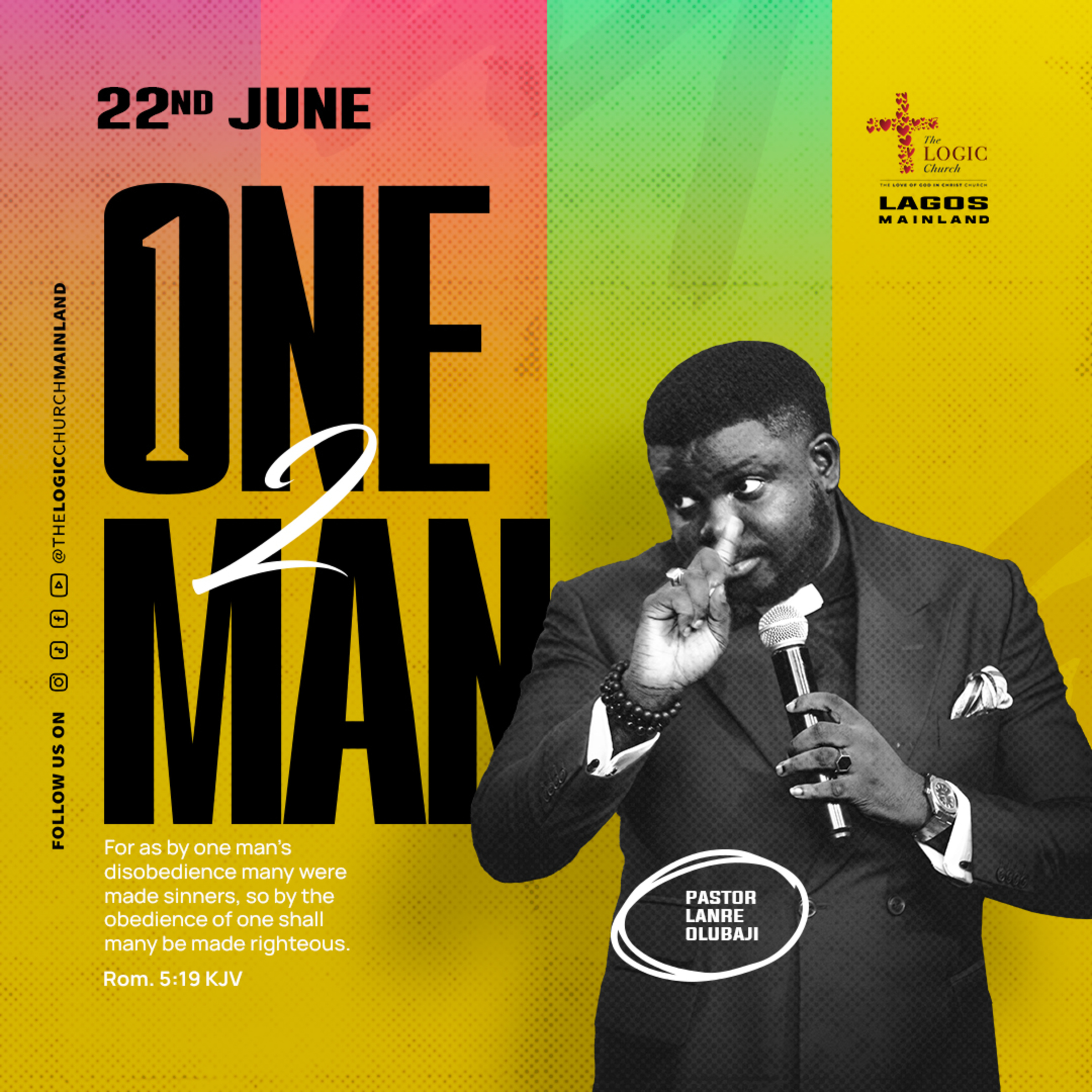 ONE MAN PART 2 | PASTOR LANRE OLUBAJI | THE LOGIC CHURCH episode artwork