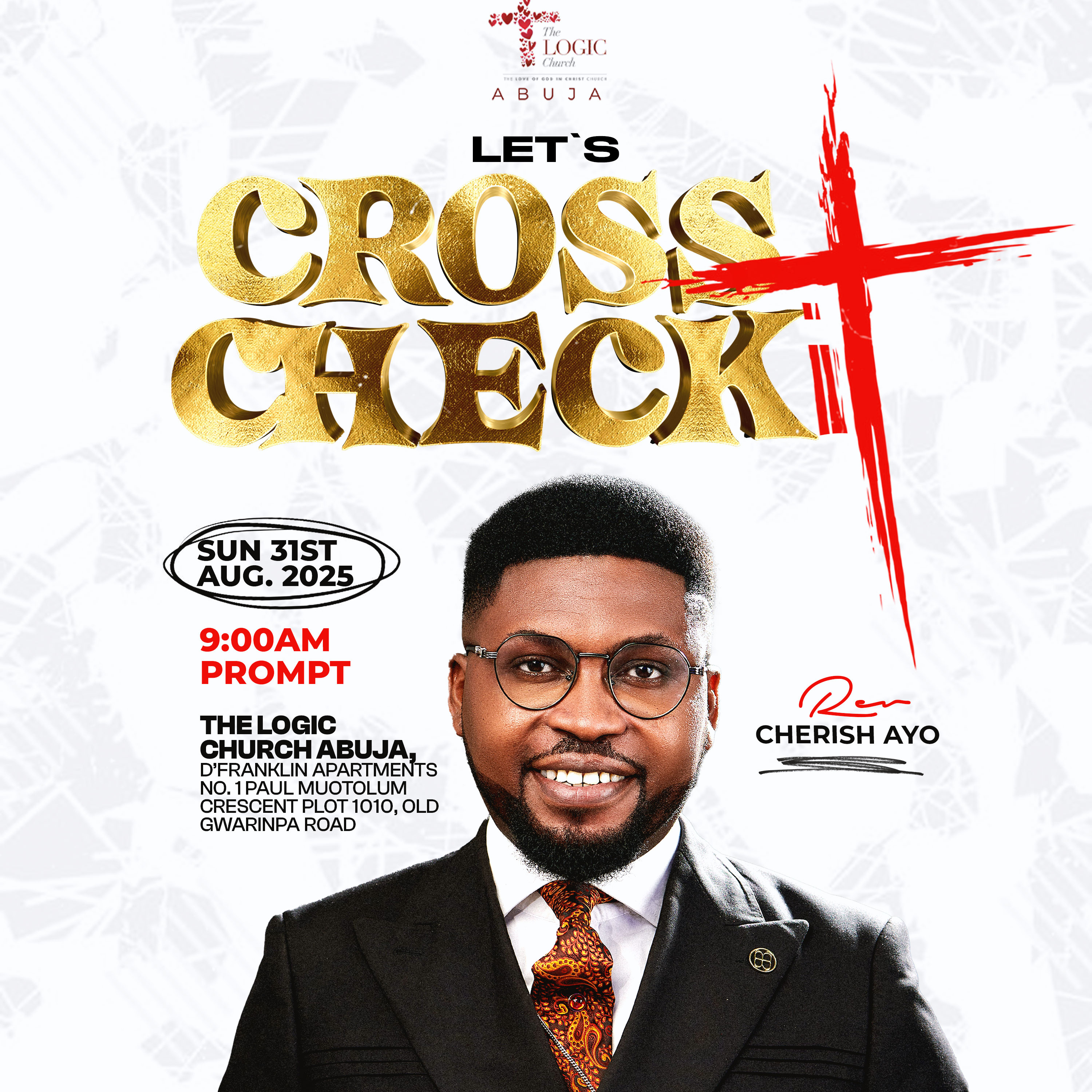  | REV. CHERISH AYO | THE LOGIC CHURCH | FCT, ABUJA episode artwork
