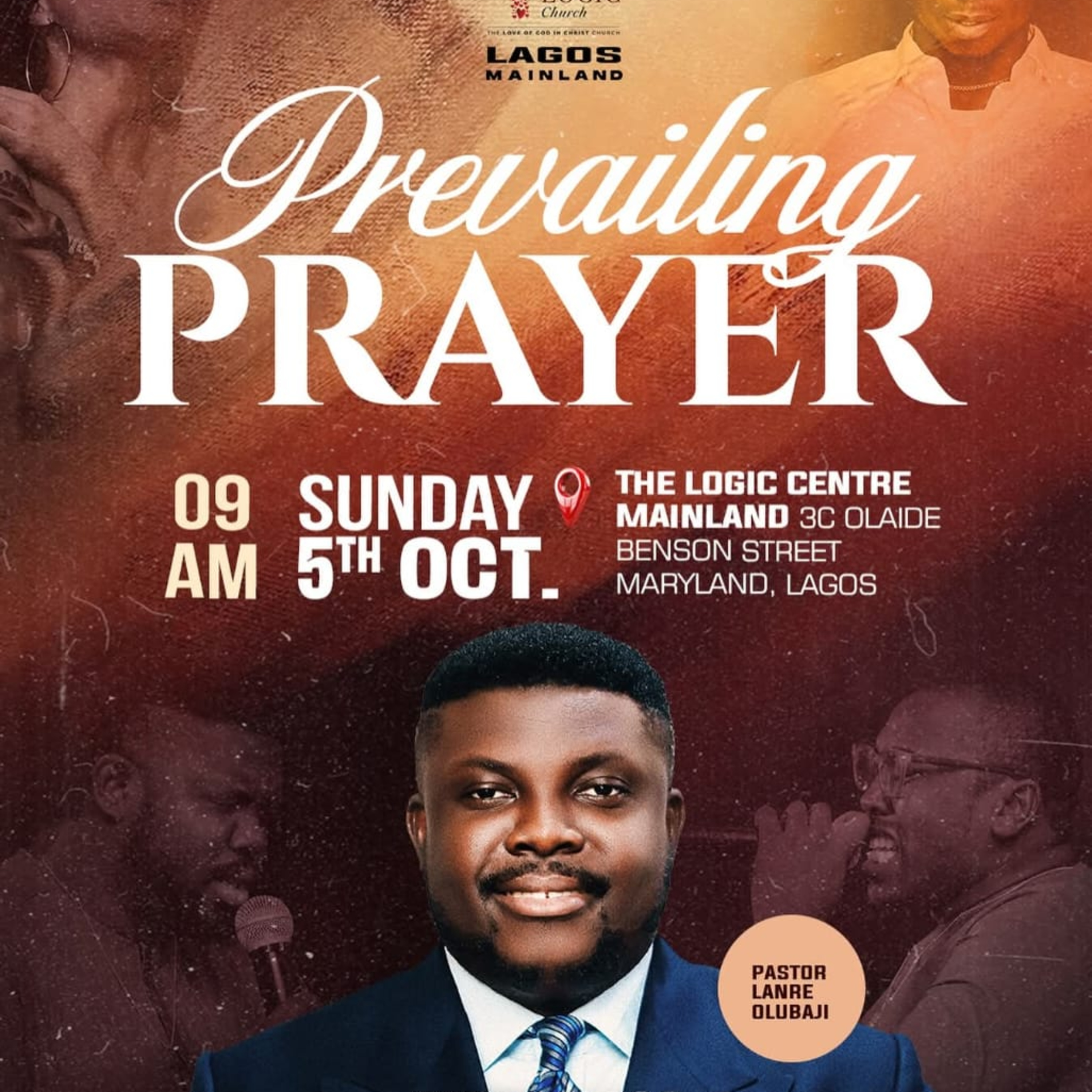 PREVAILING IN PRAYER | PASTOR LANRE OLU BAJI | THE LOGIC CHURCH | MAINLAND, LAGOS episode artwork