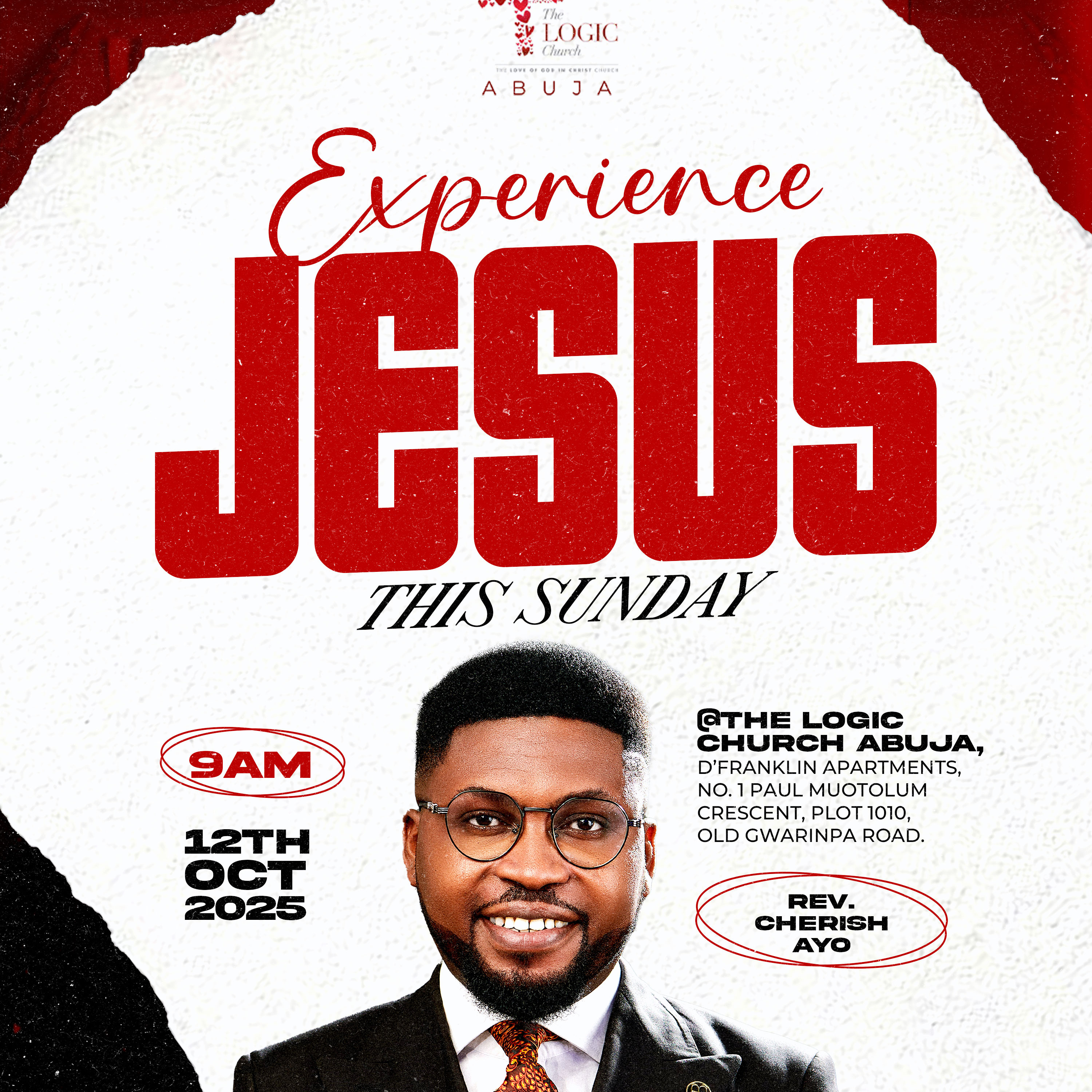 EXPERIENCE JESUS | REV. CHERISH AYO | THE LOGIC CHURCH | FCT, ABUJA episode artwork