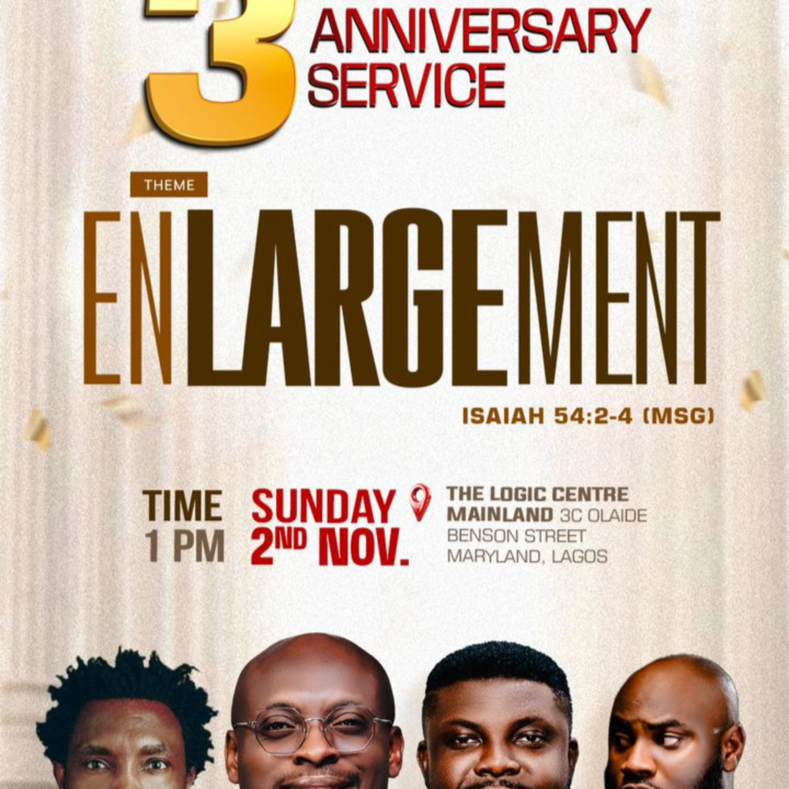 3RD YEAR ANNIVERSARY | ENLARGEMENT | PASTOR LANRE OLU BAJI | THE LOGIC CHURCH | MAINLAND, LAGOS episode artwork